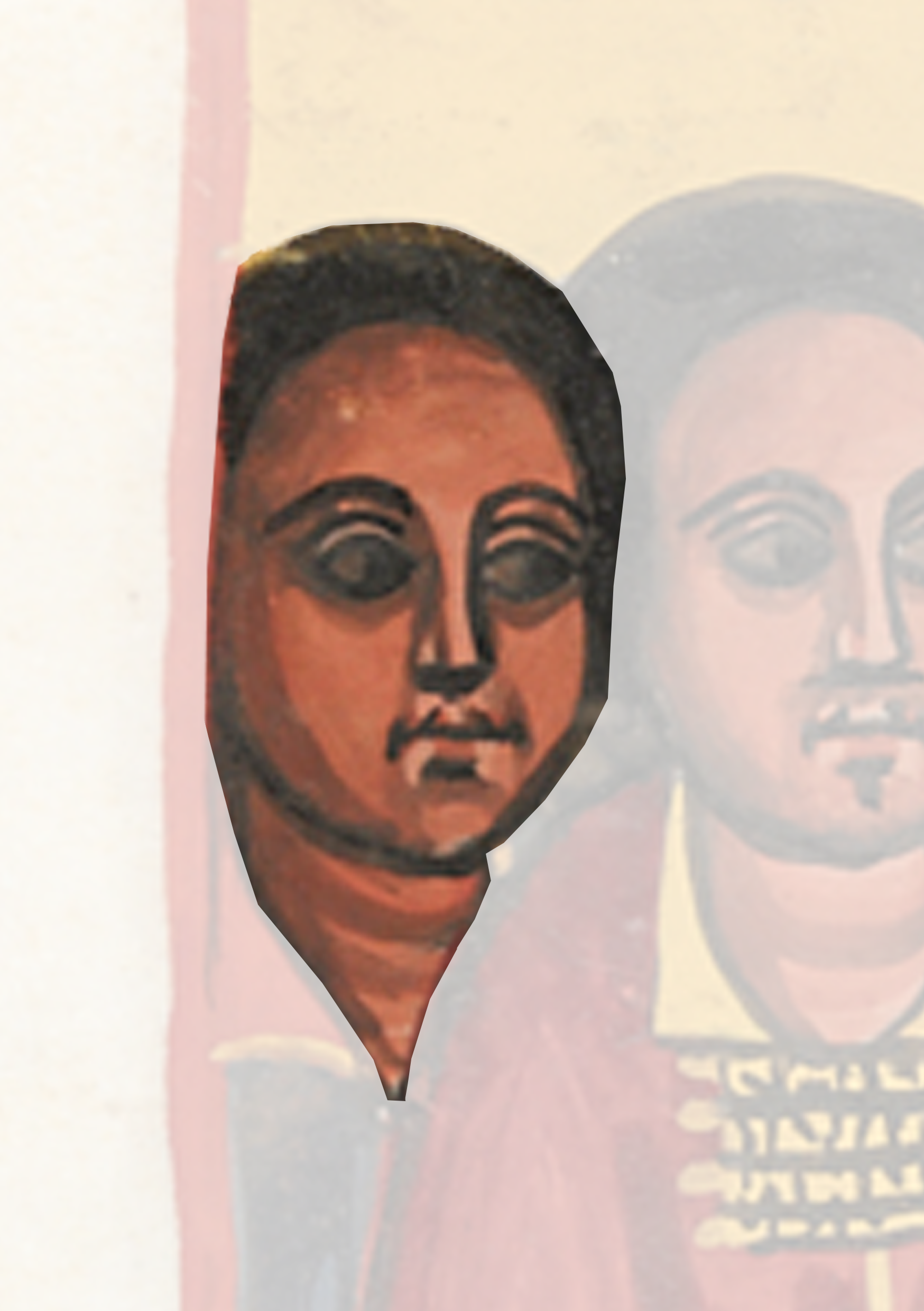 Painting Of A Man With A Mustache