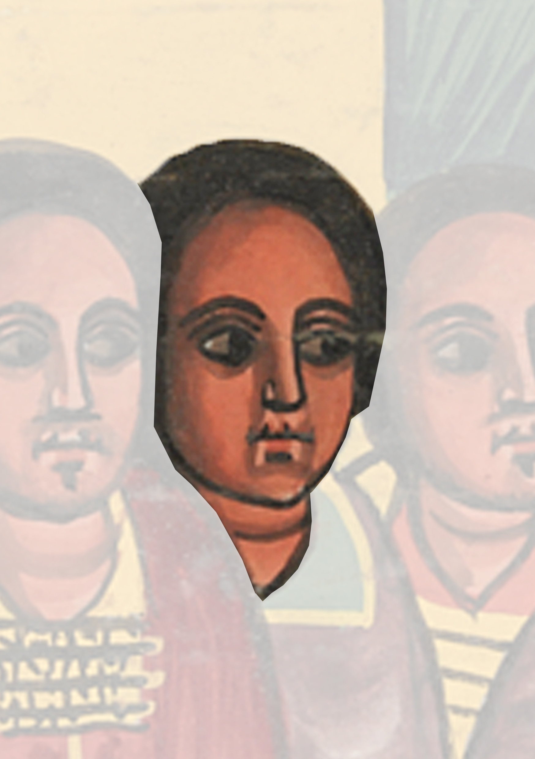 Painting Of Three Women With One Woman S Face