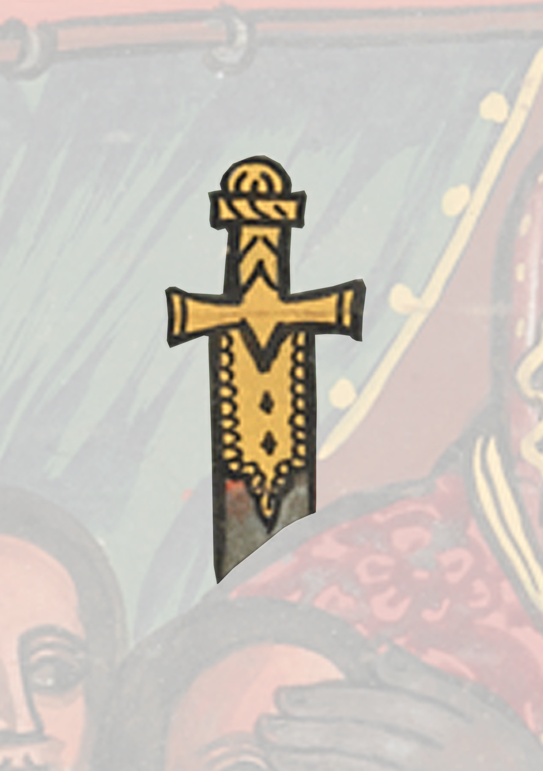 Painting Of A Cross On A Wall
