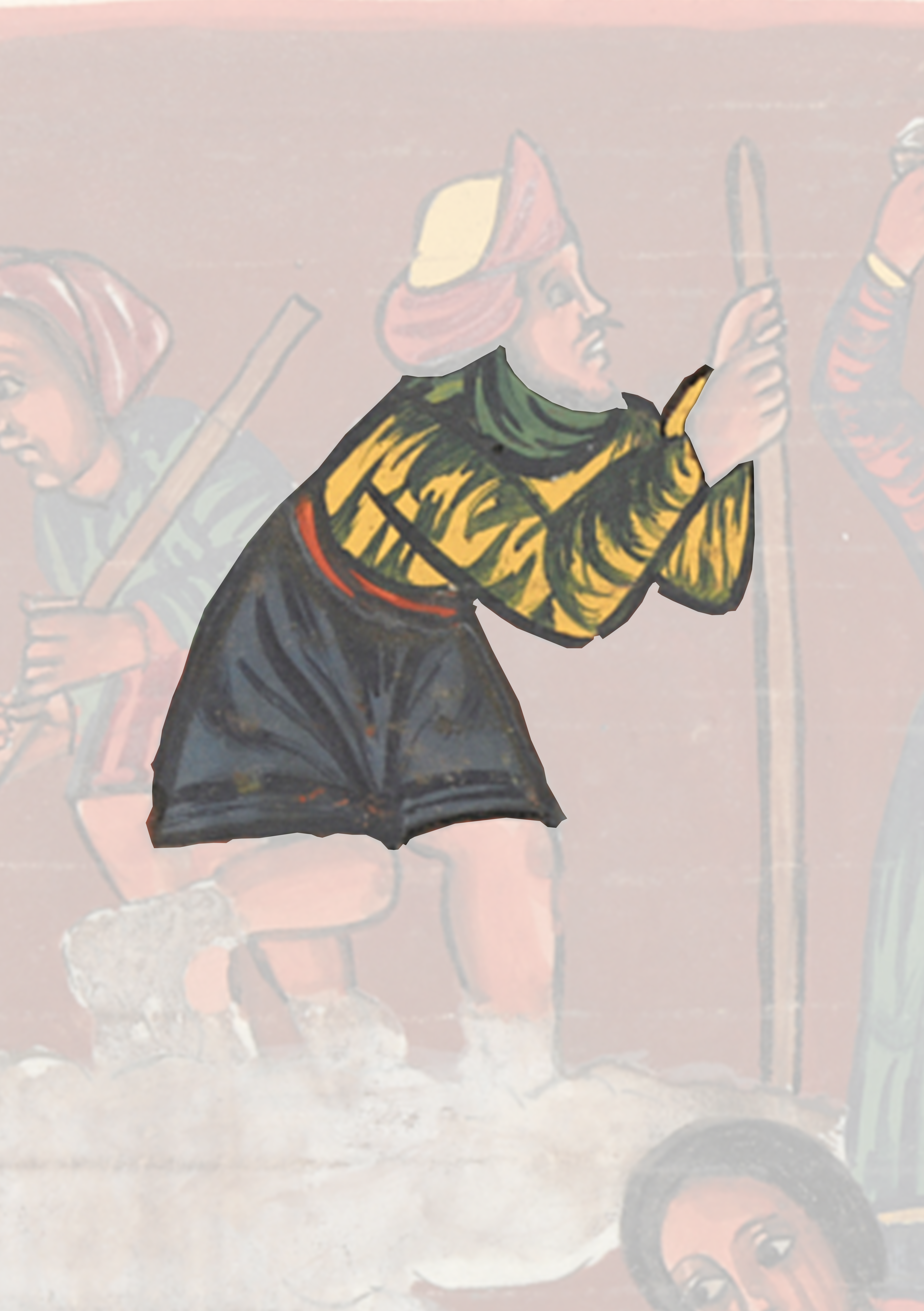 Painting Of A Man In A Yellow Shirt