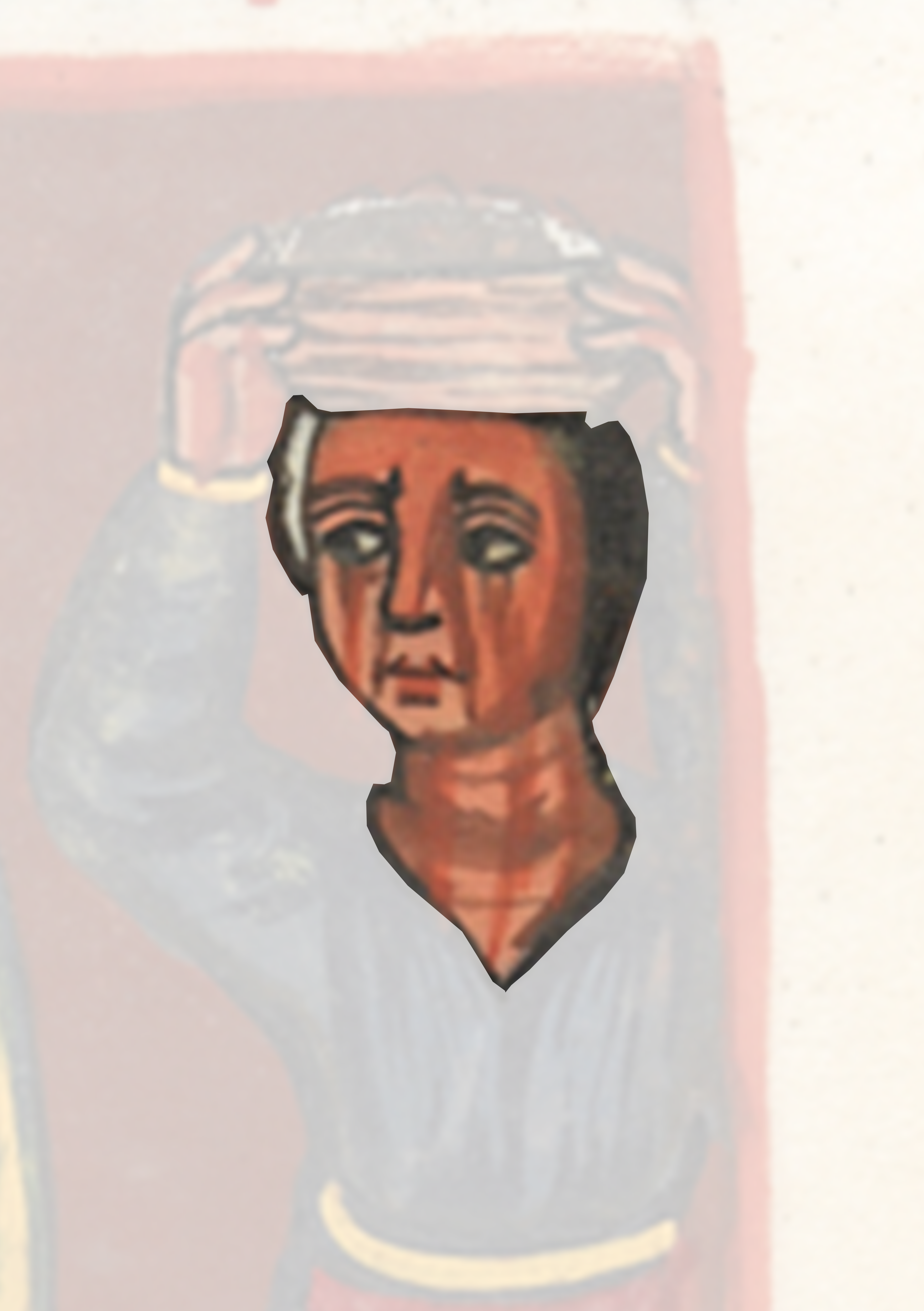 Painting Of A Woman With A Hat On