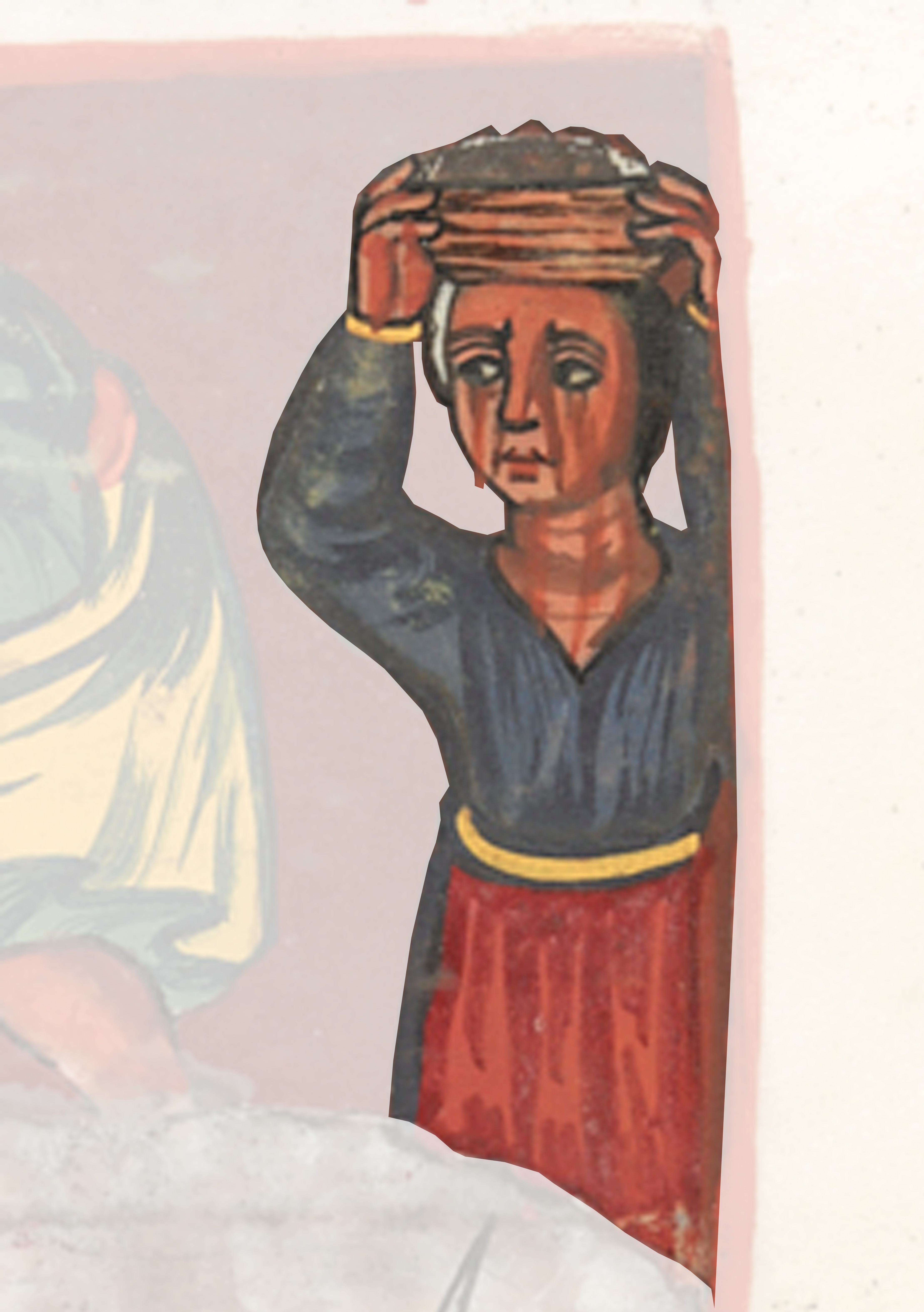 Painting Of A Woman Holding A Child
