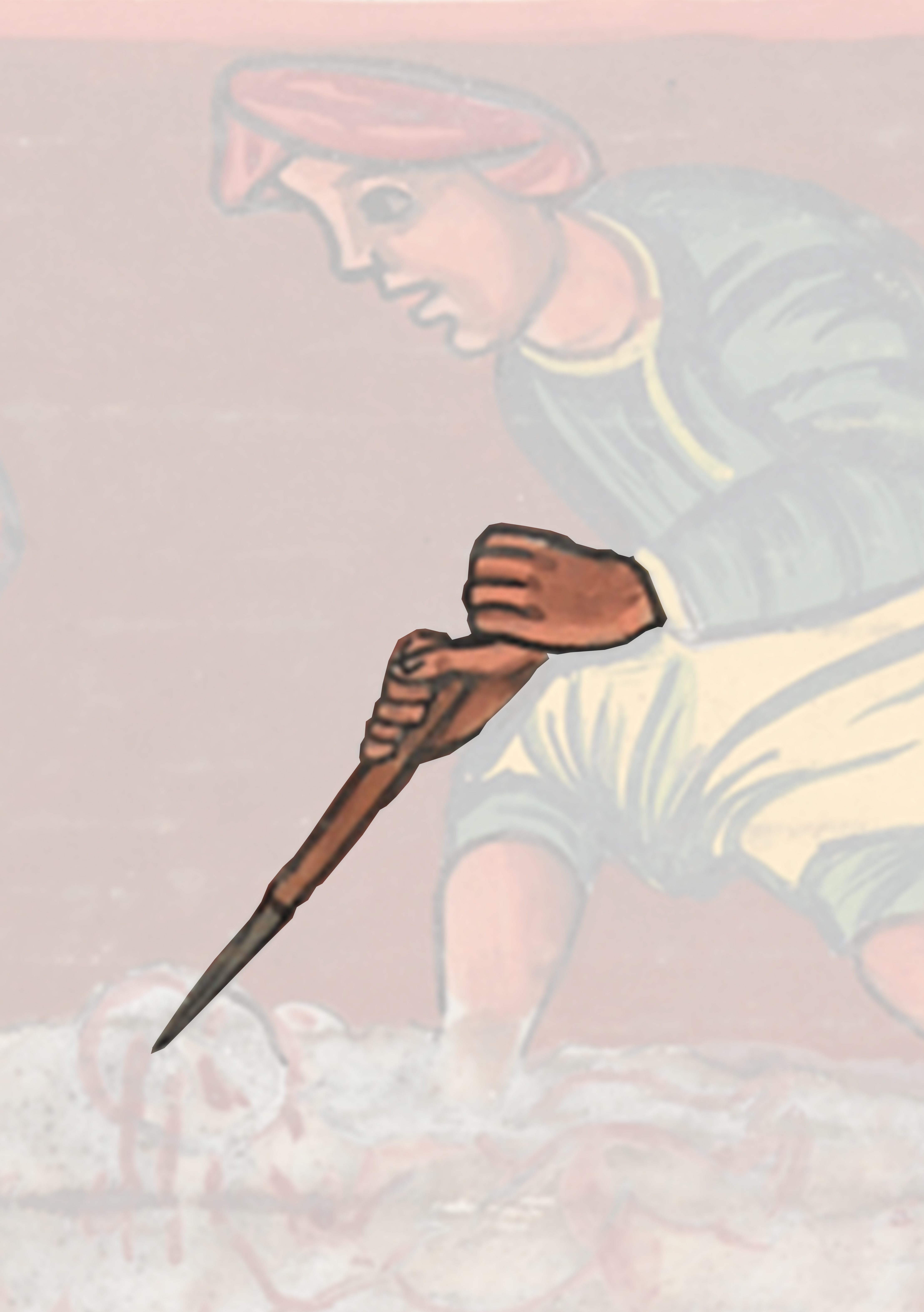 Man Holding A Knife