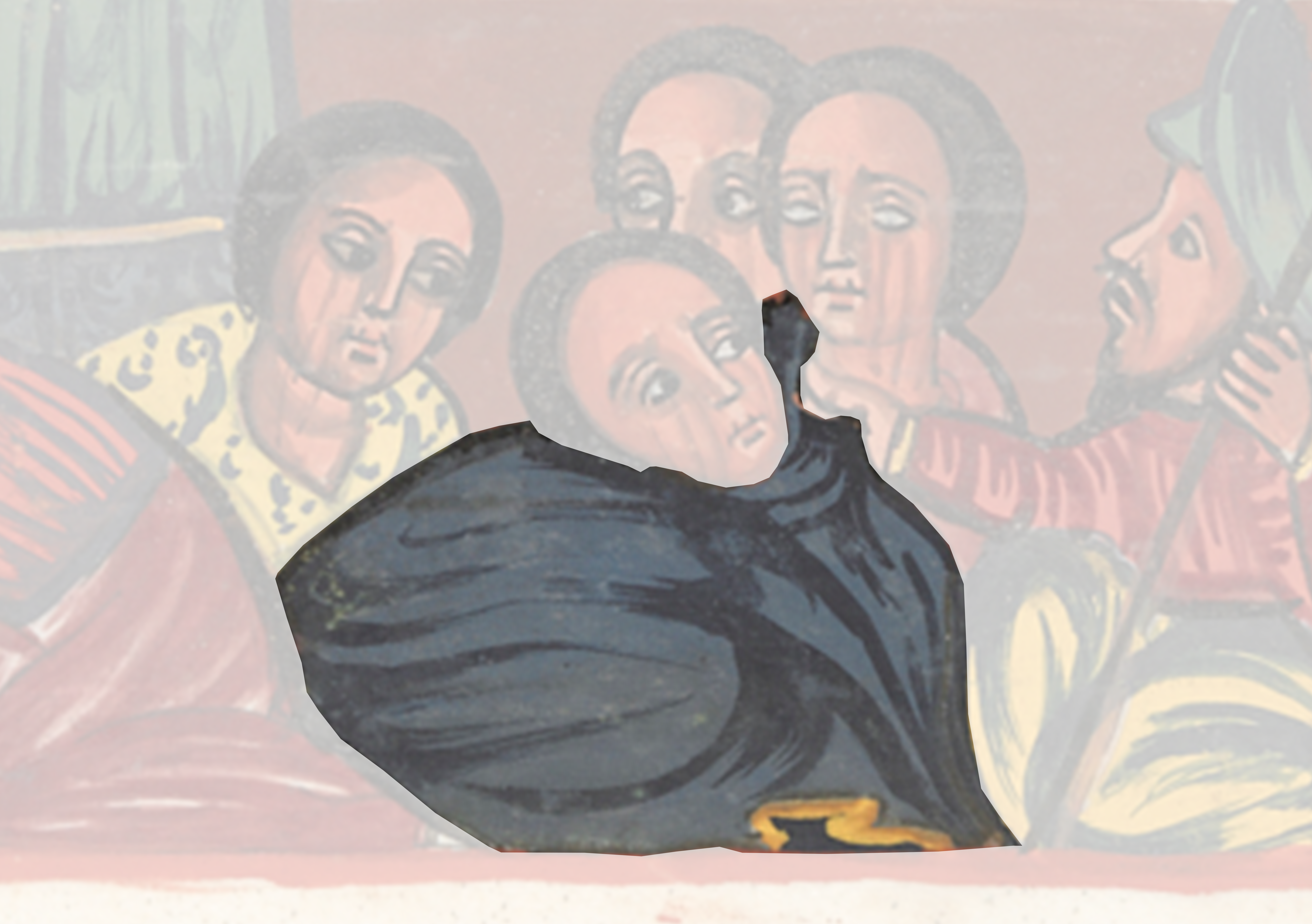 Painting Of A Man With A Hat On