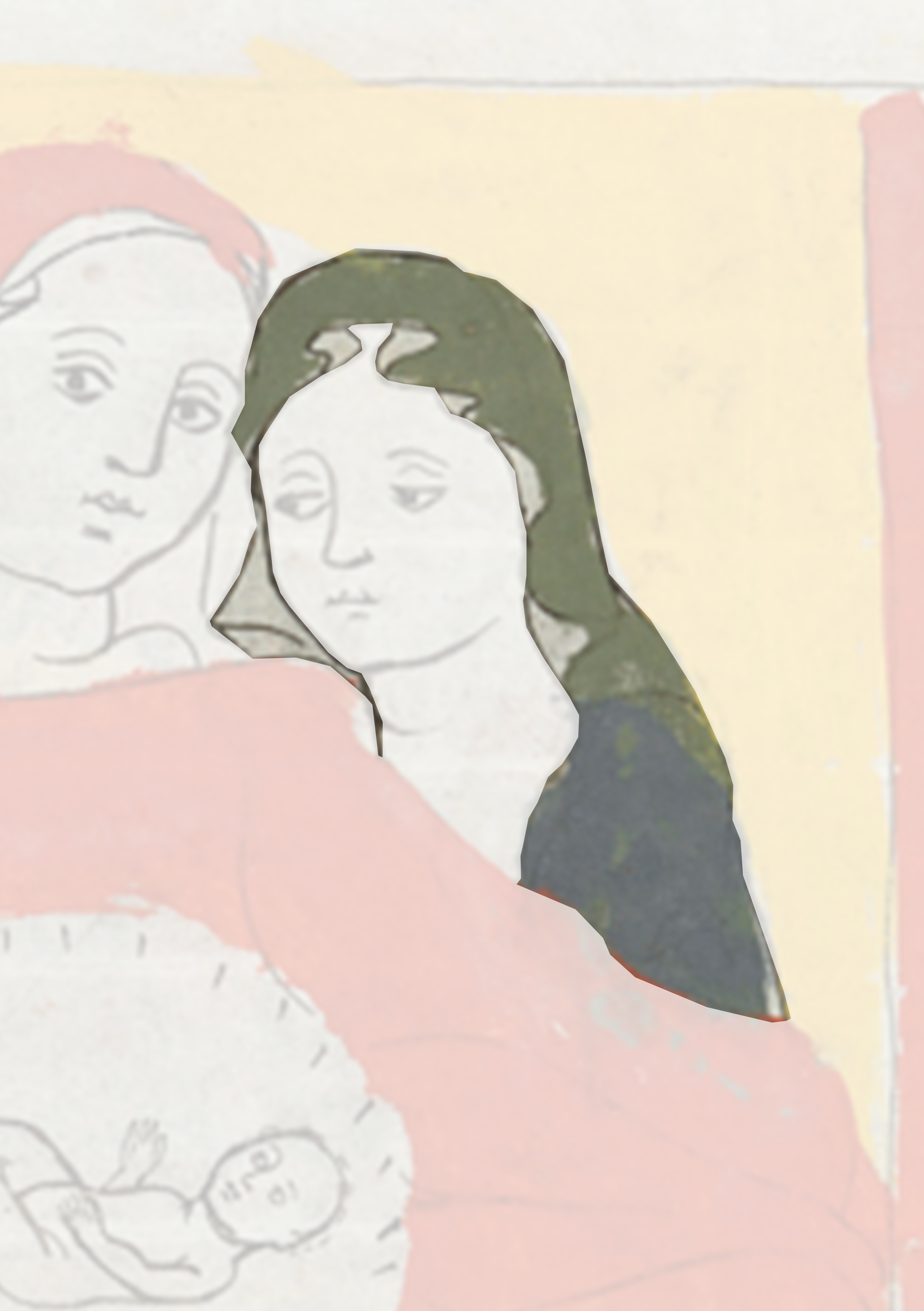 Painting Of A Woman And A Child
