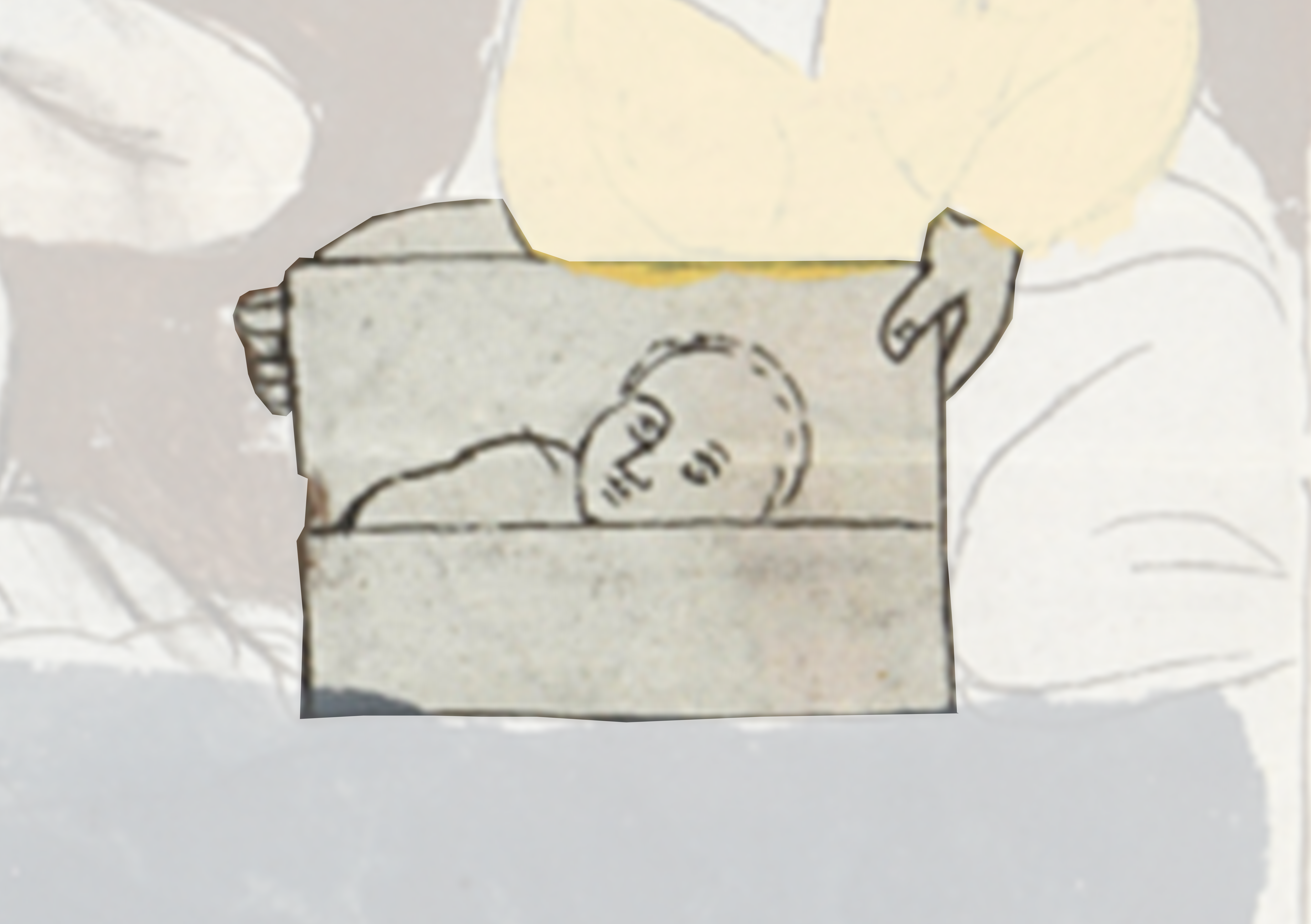 Piece Of Paper With A Drawing Of A Man