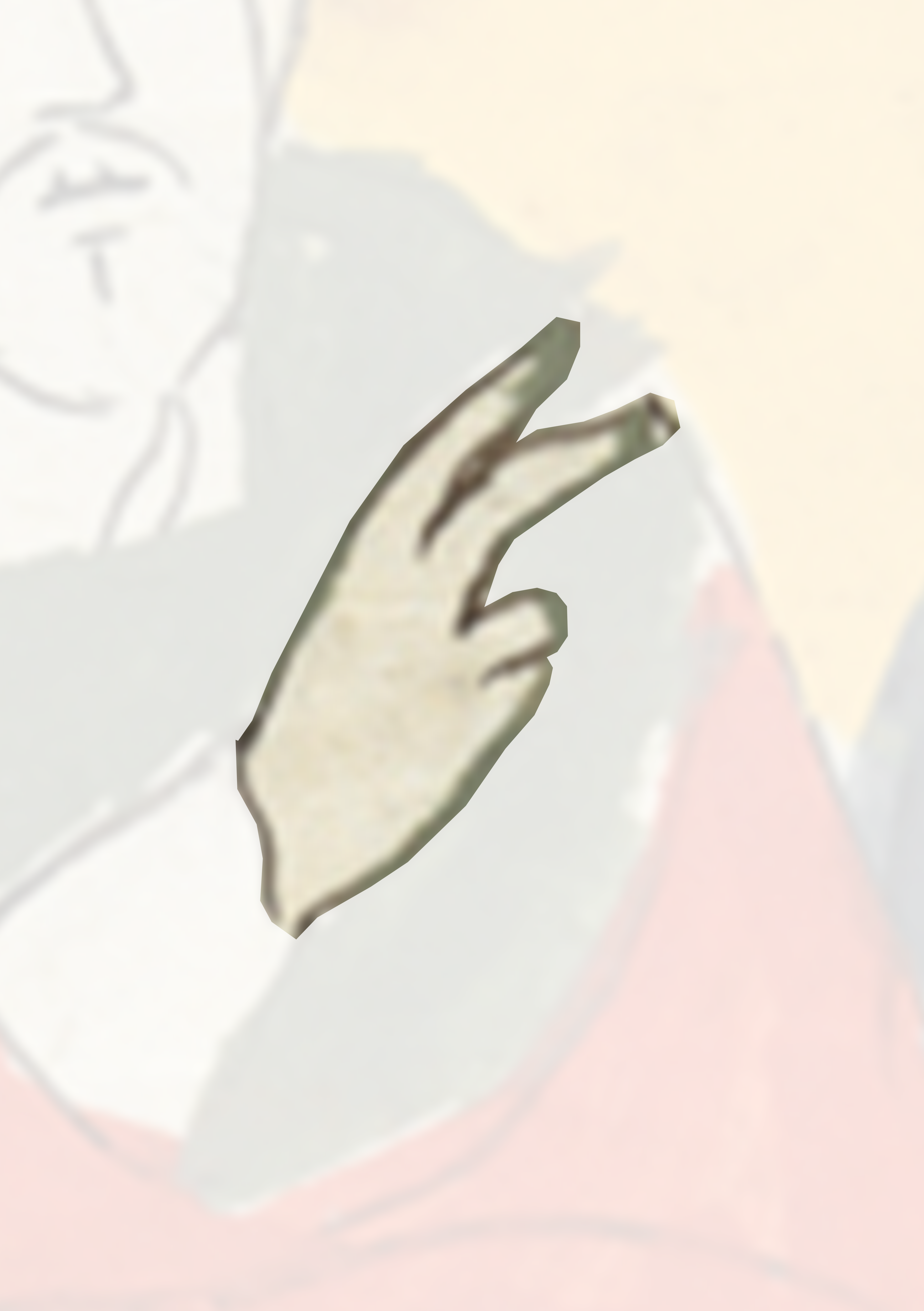 Drawing Of A Hand With A Finger On It