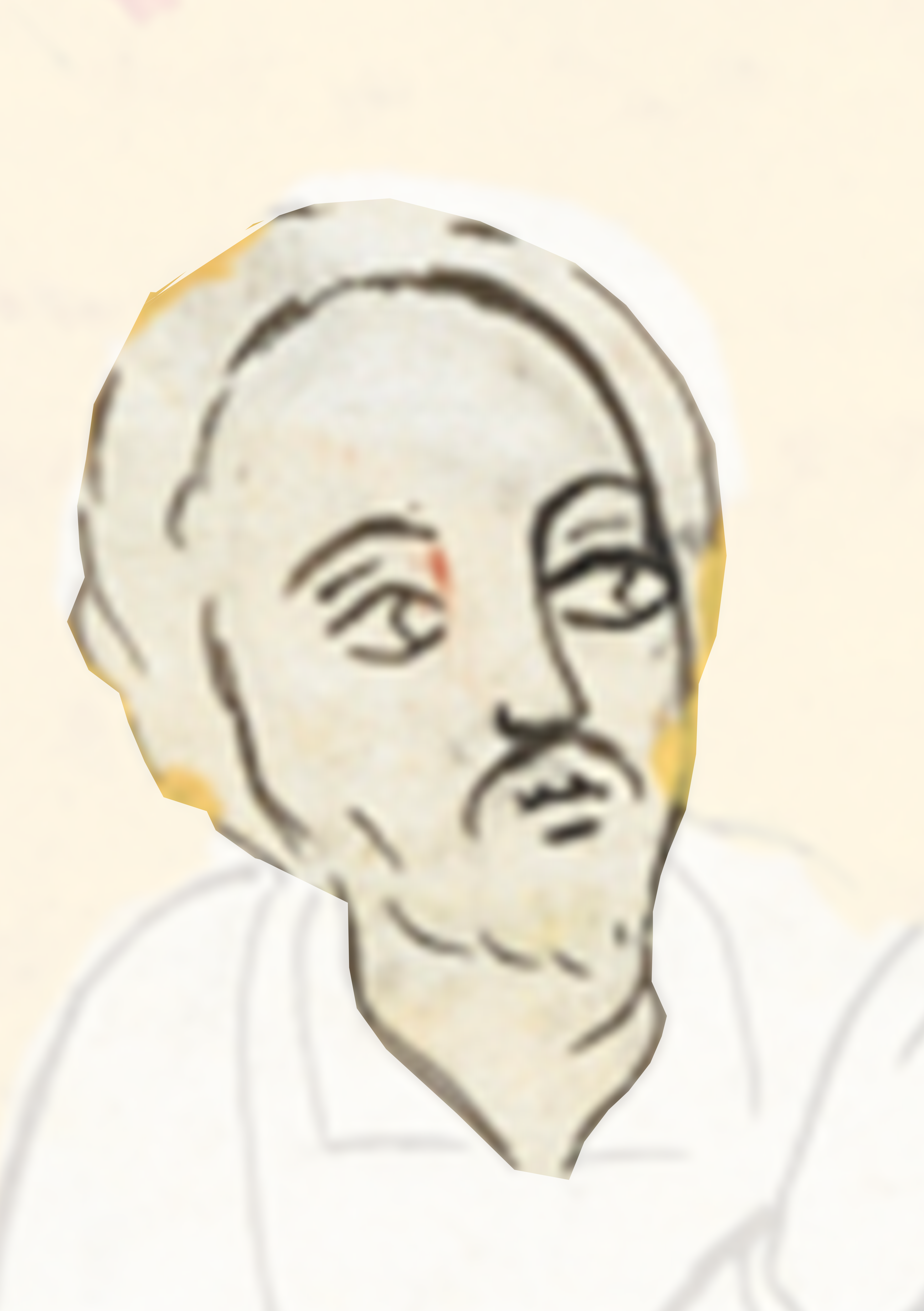 Drawing Of A Man With A Mustache