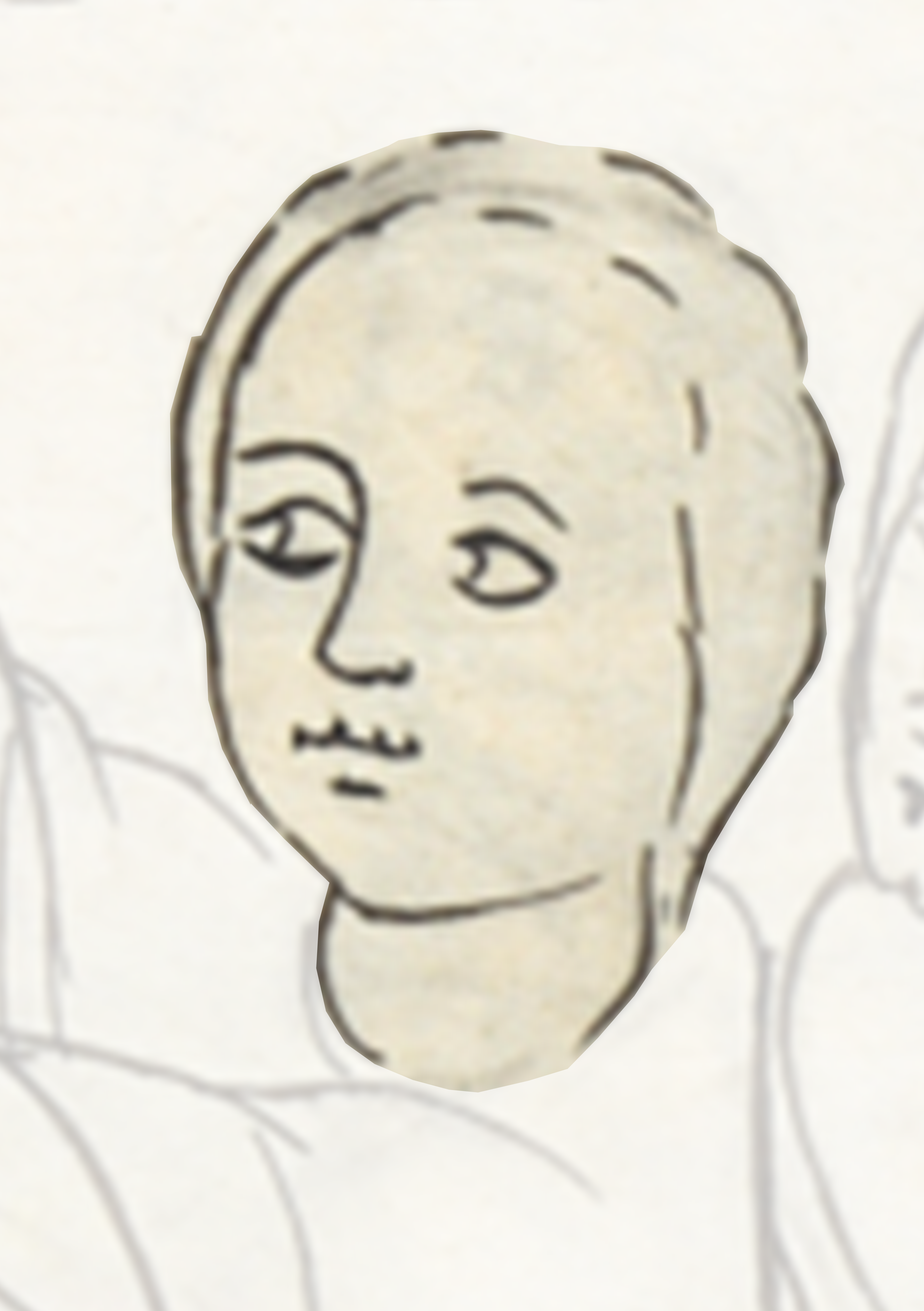 Drawing Of A Woman S Face