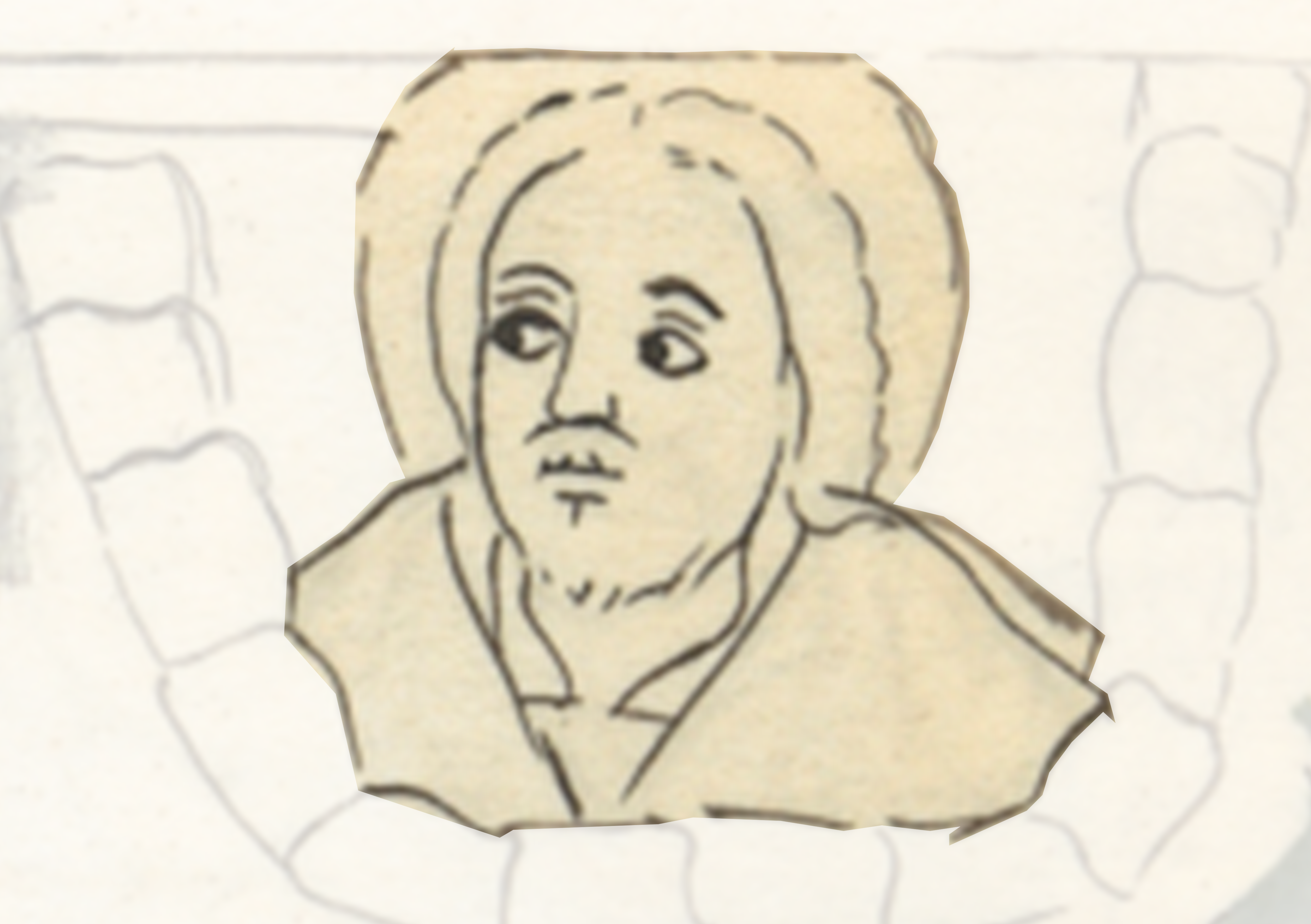 Drawing Of A Man With A Beard