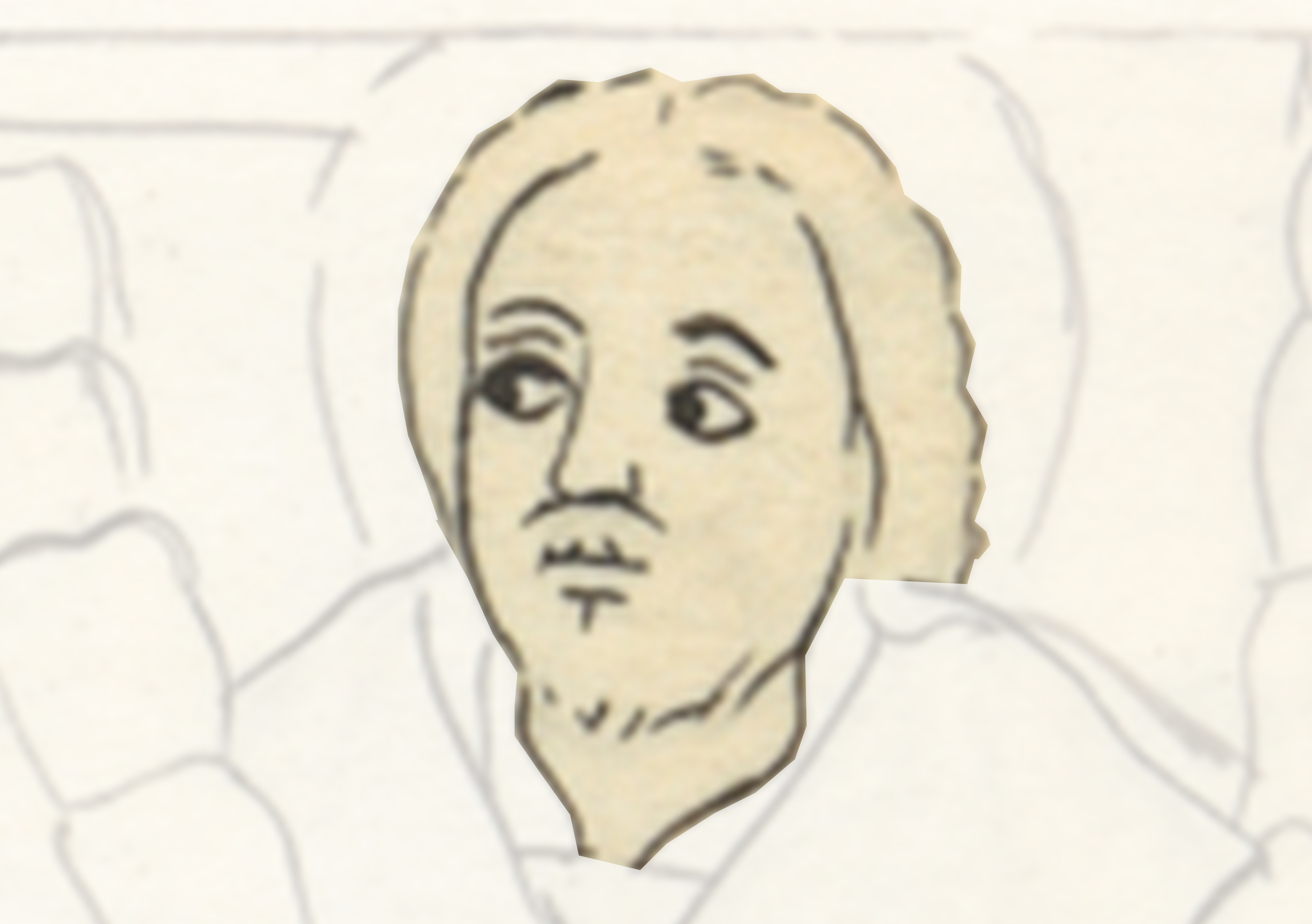 Drawing Of A Man S Face