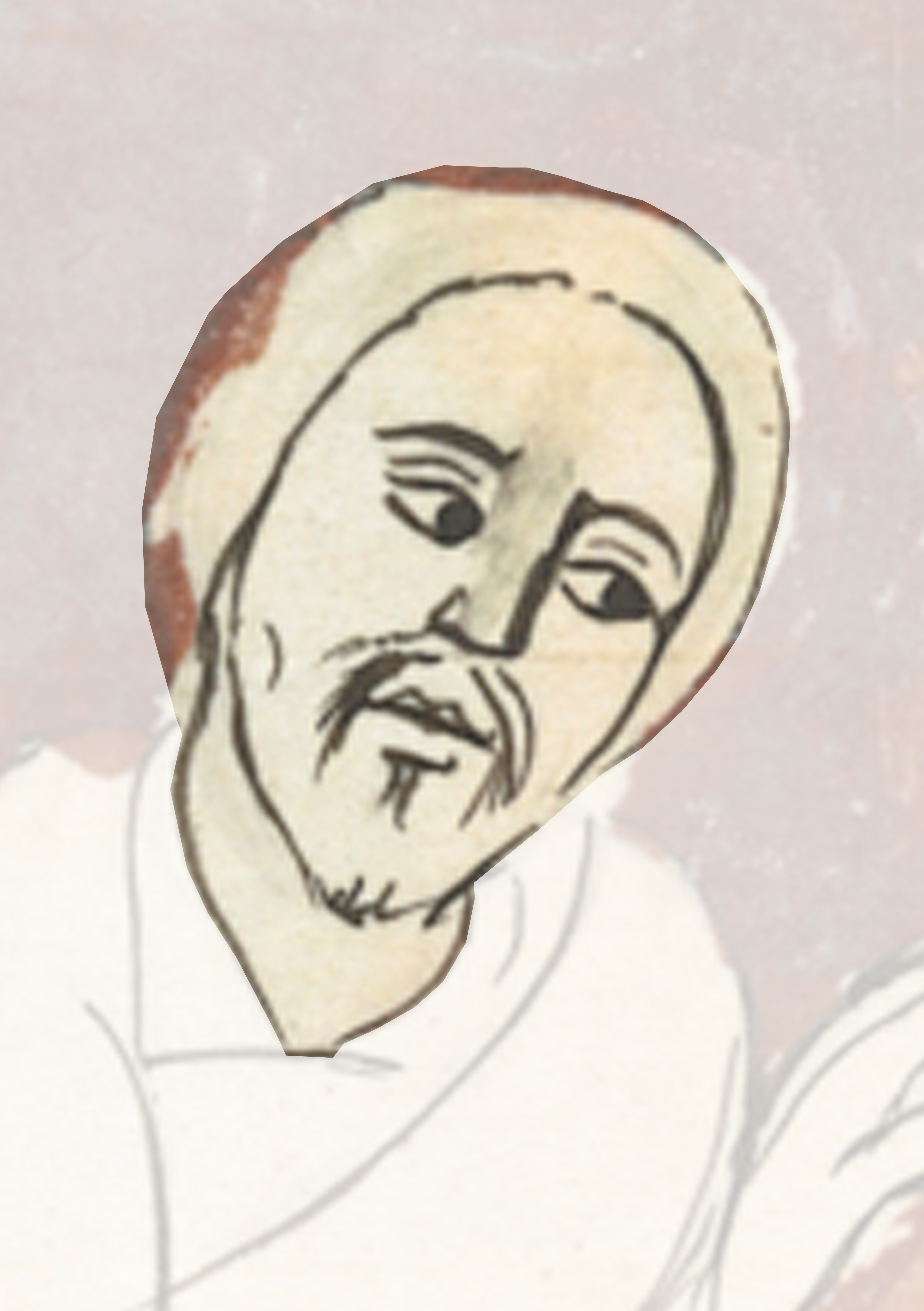 Painting Of A Man With A Beard