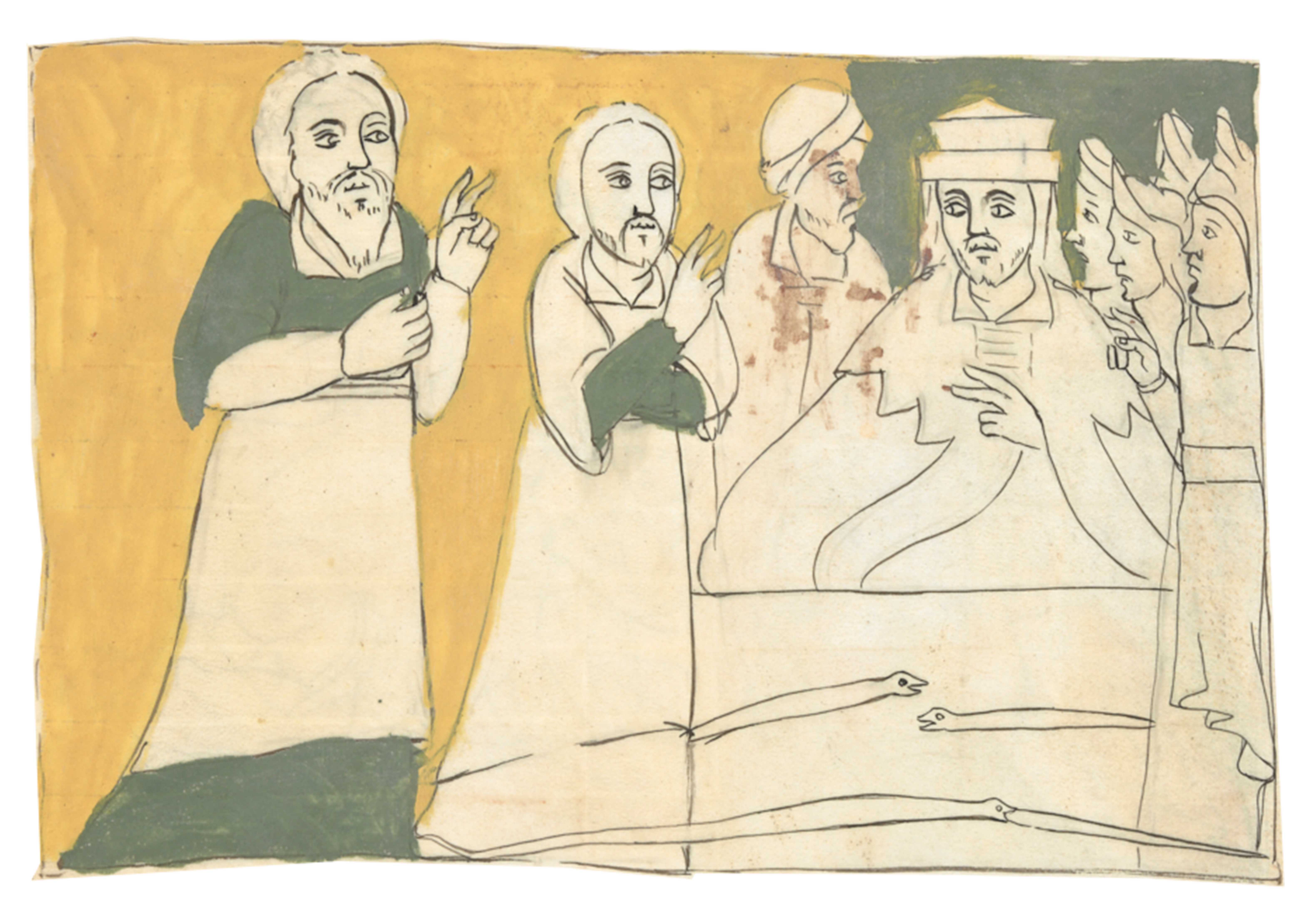 Painting Of A Group Of People