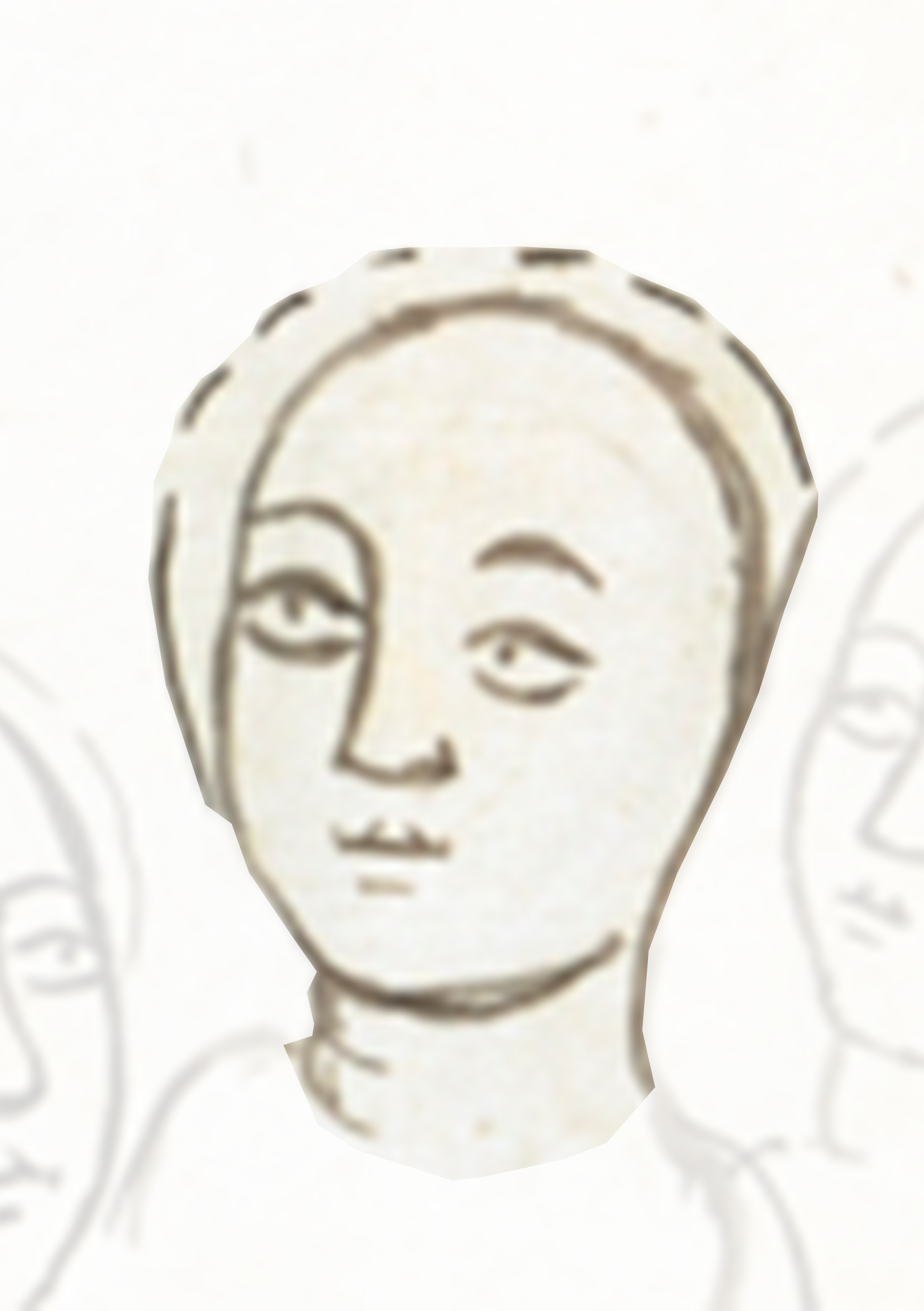 Drawing Of A Man S Face