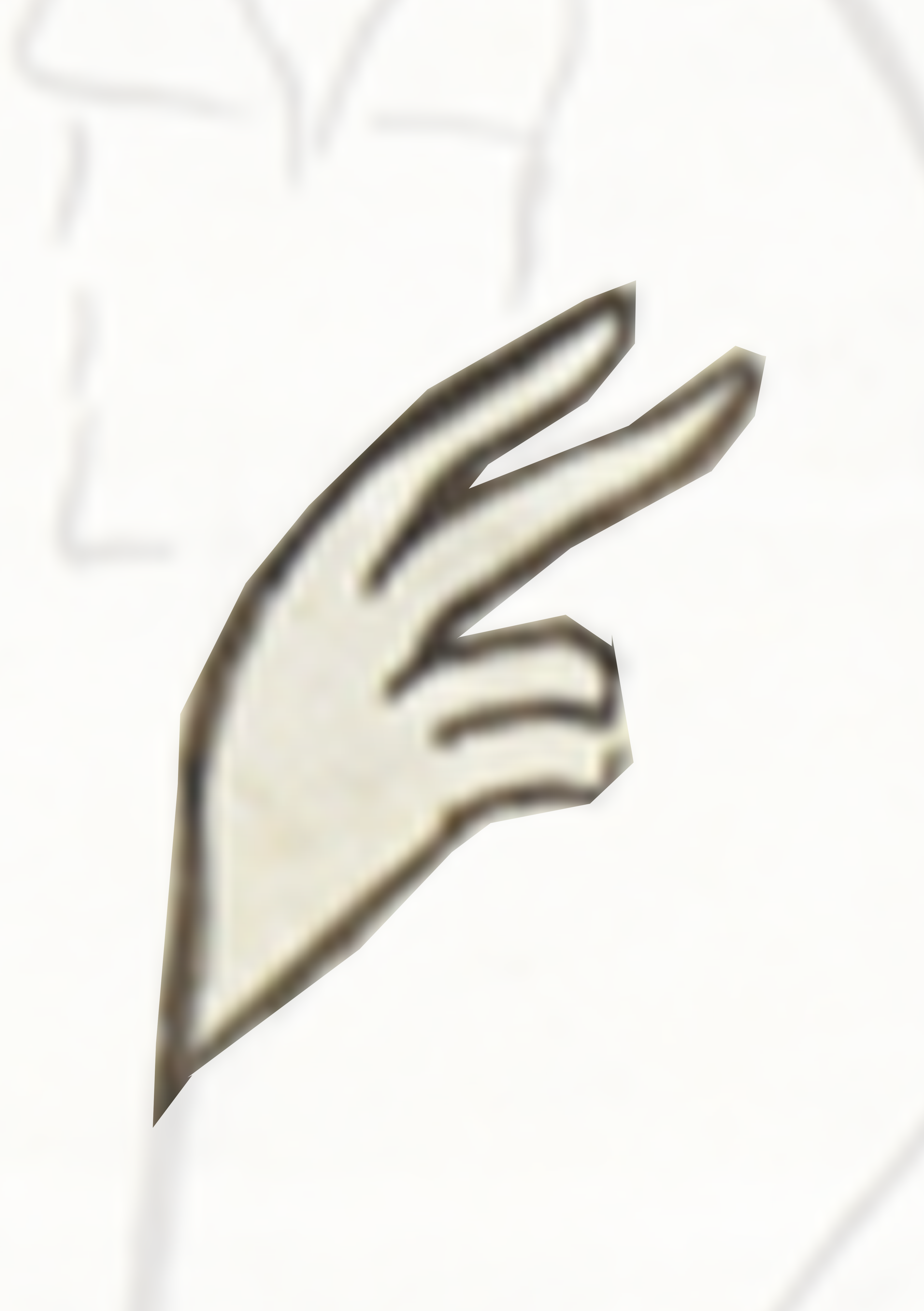 Hand Is Shown In The Middle Of A Circle