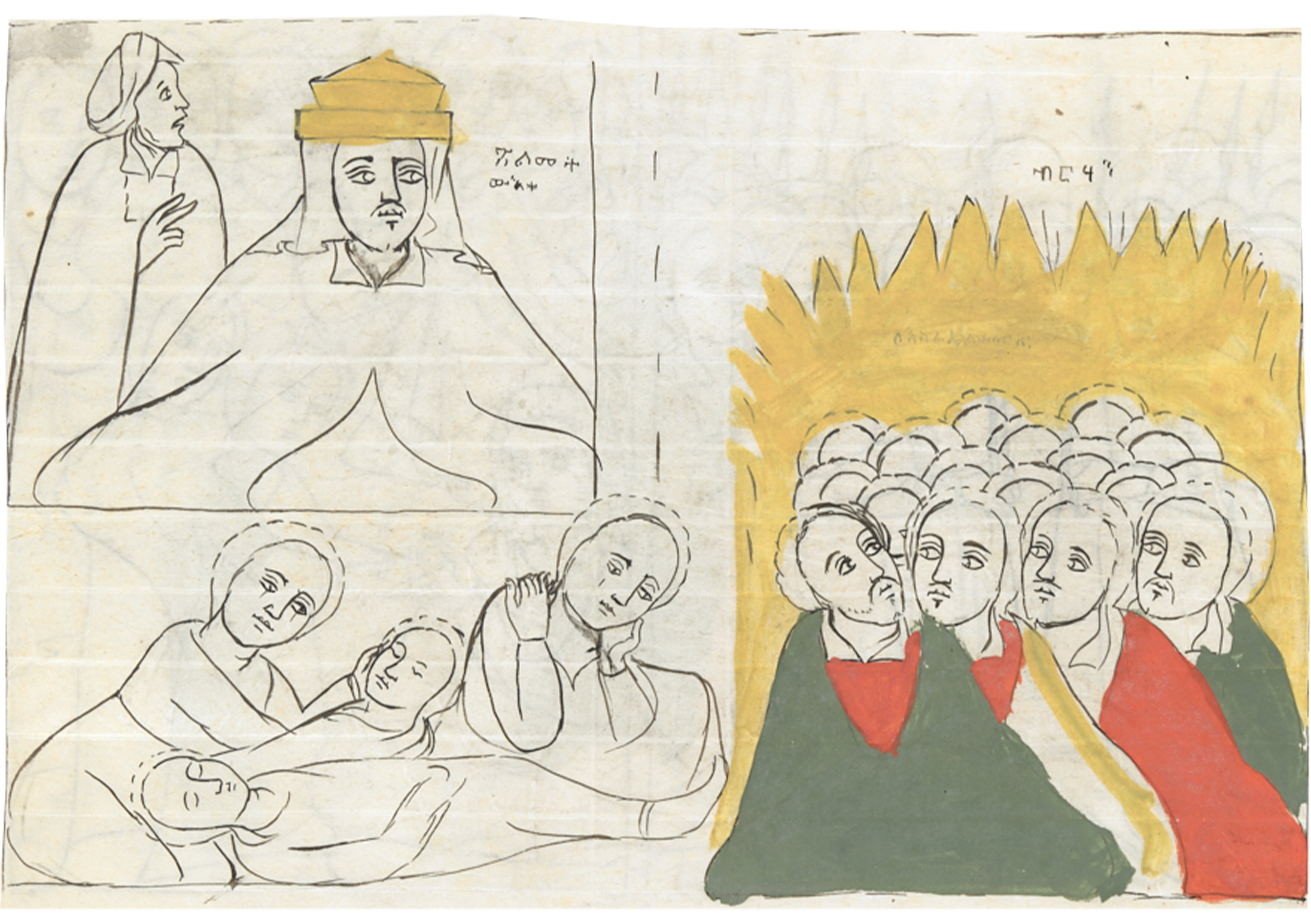 Drawing Of A Woman With A Crown On Her Head