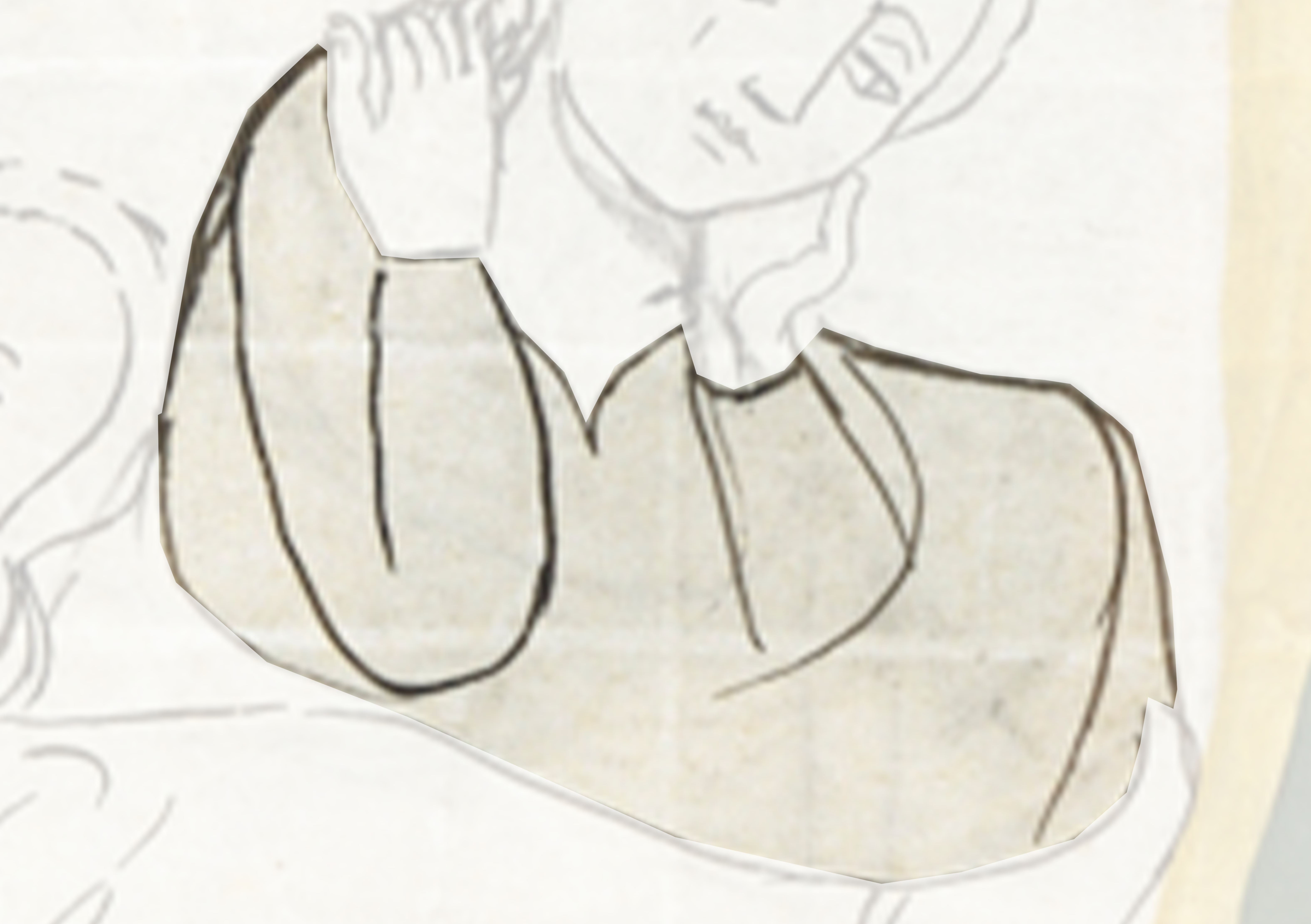 Drawing Of A Man In A Suit