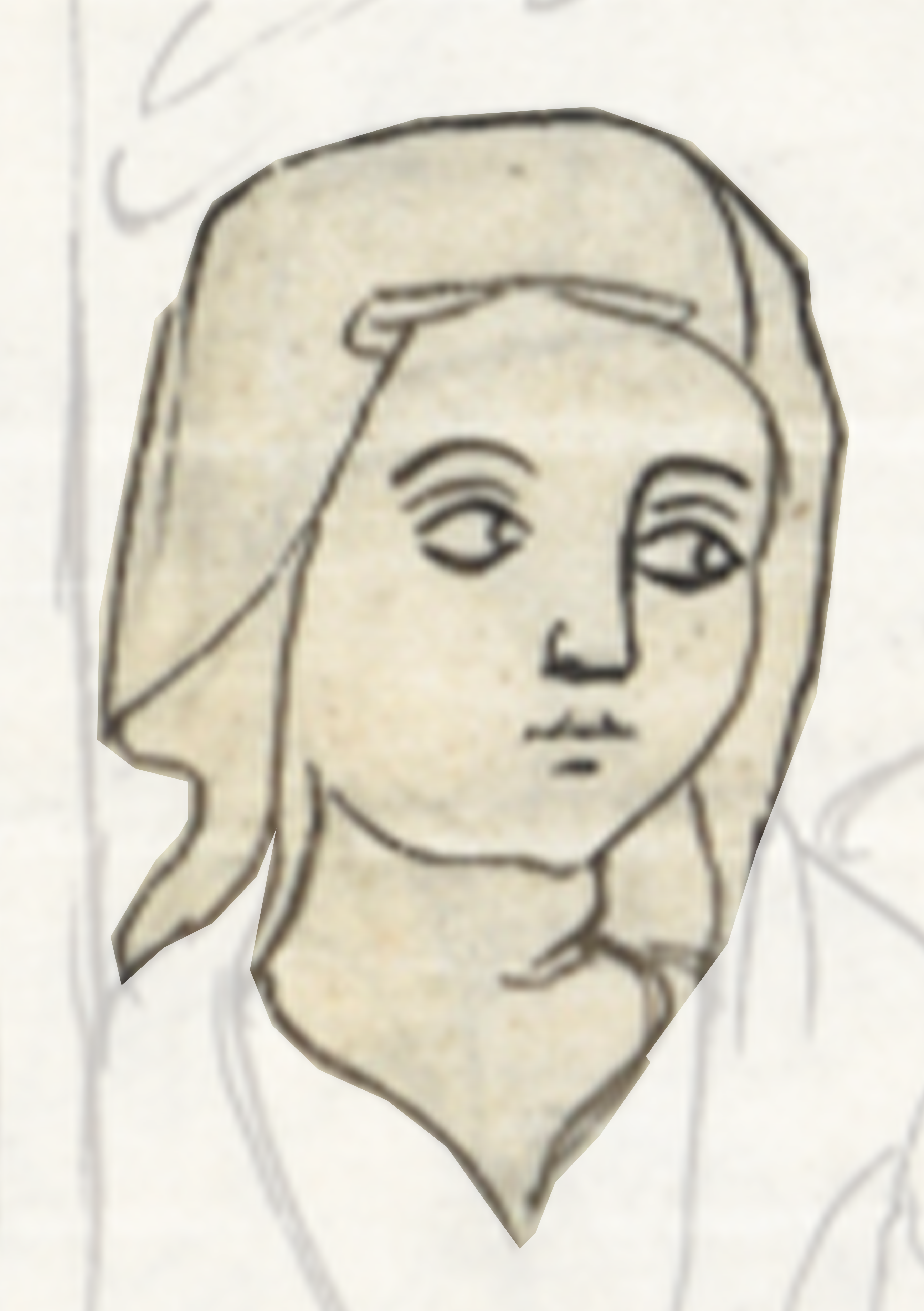 Drawing Of A Woman S Face