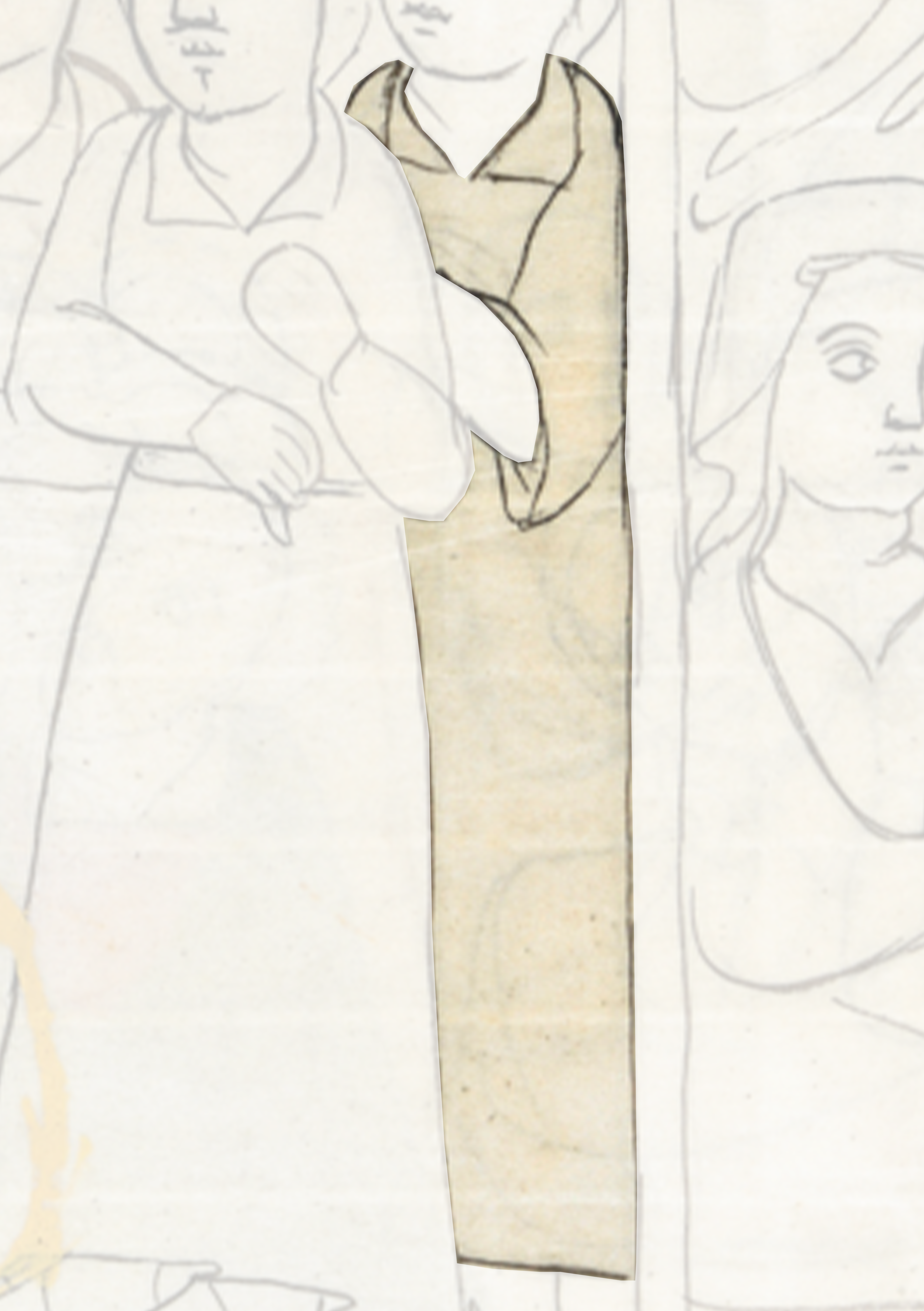Drawing Of A Man In A Suit