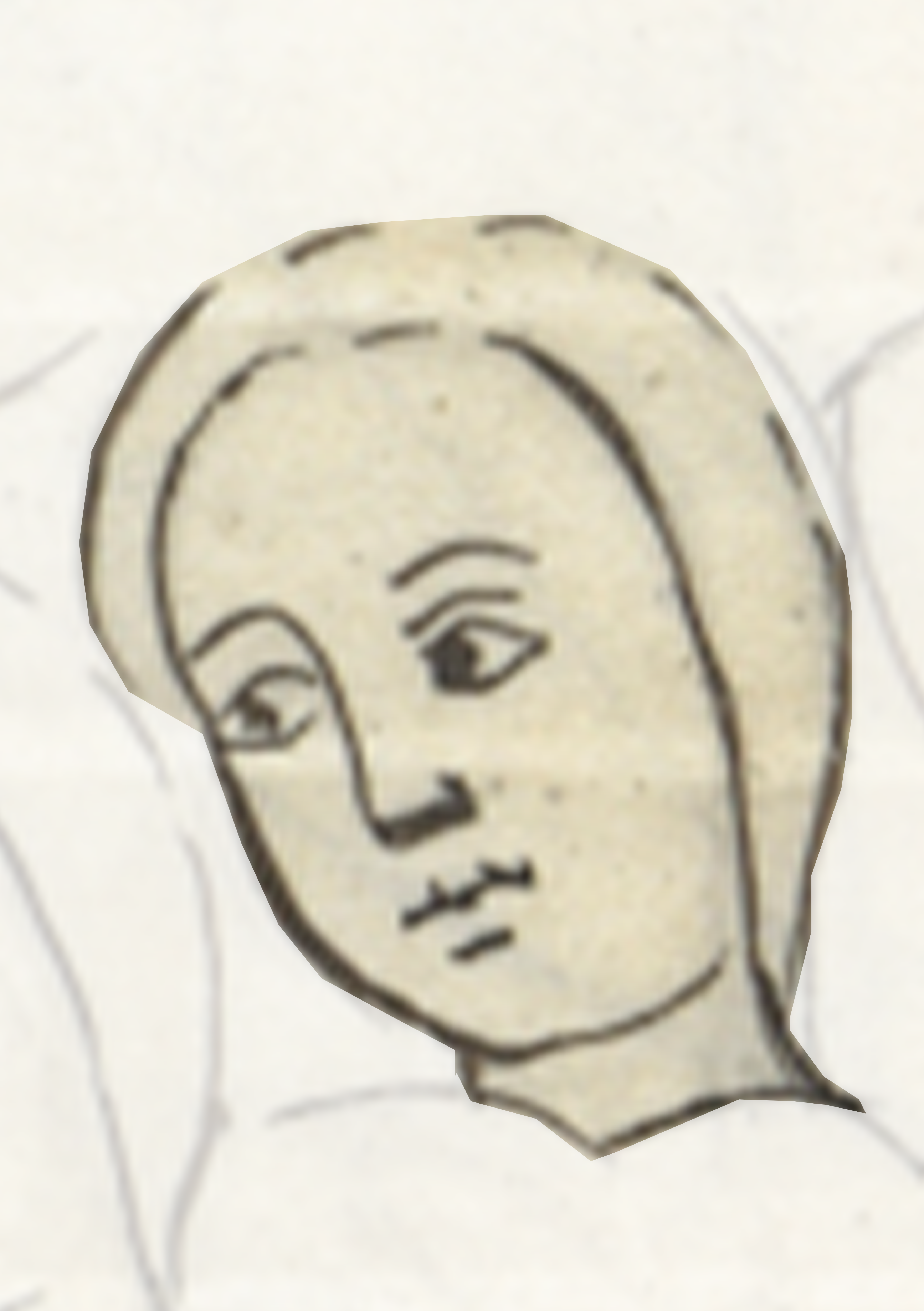 Drawing Of A Woman S Face