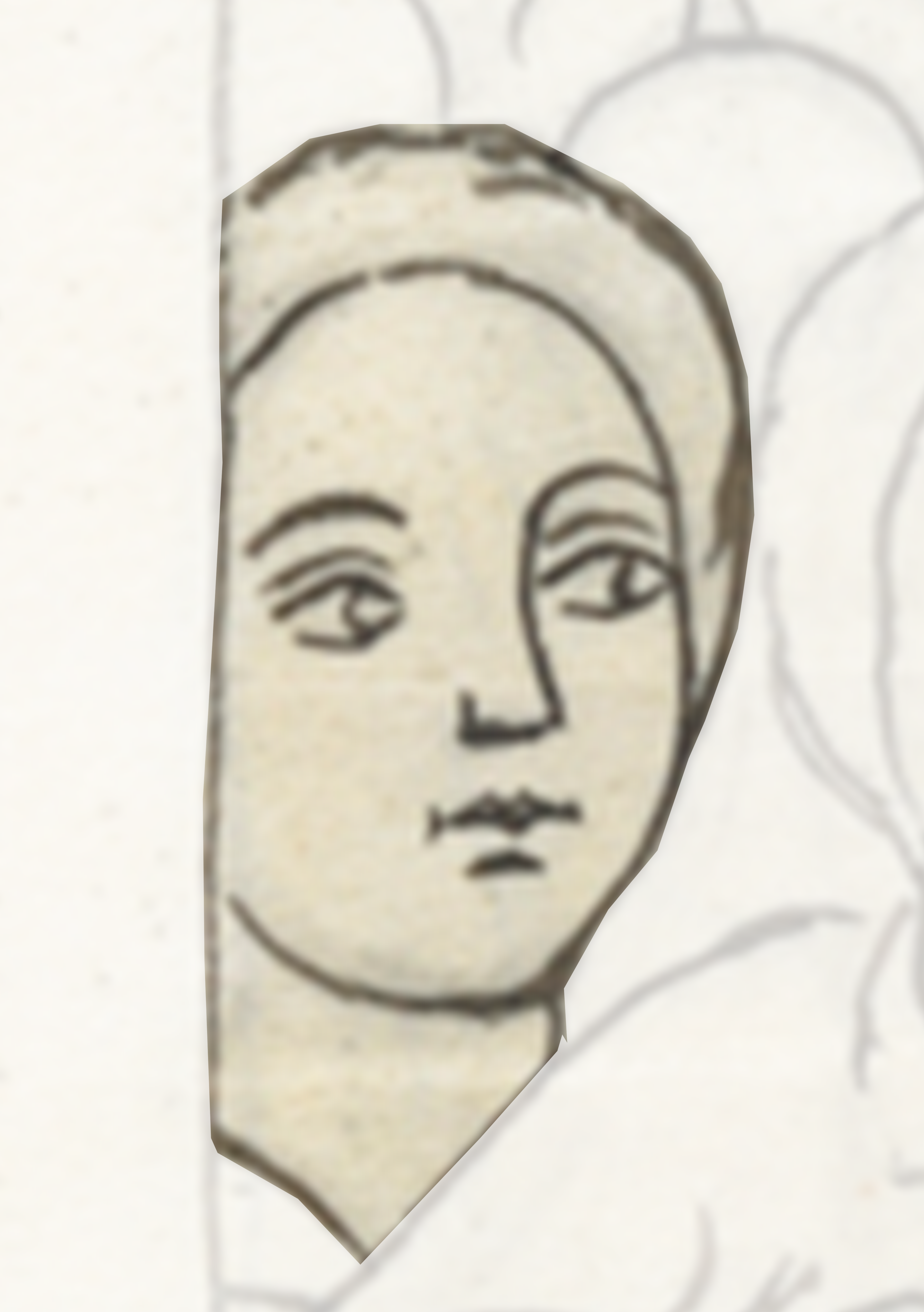 Drawing Of A Woman S Face