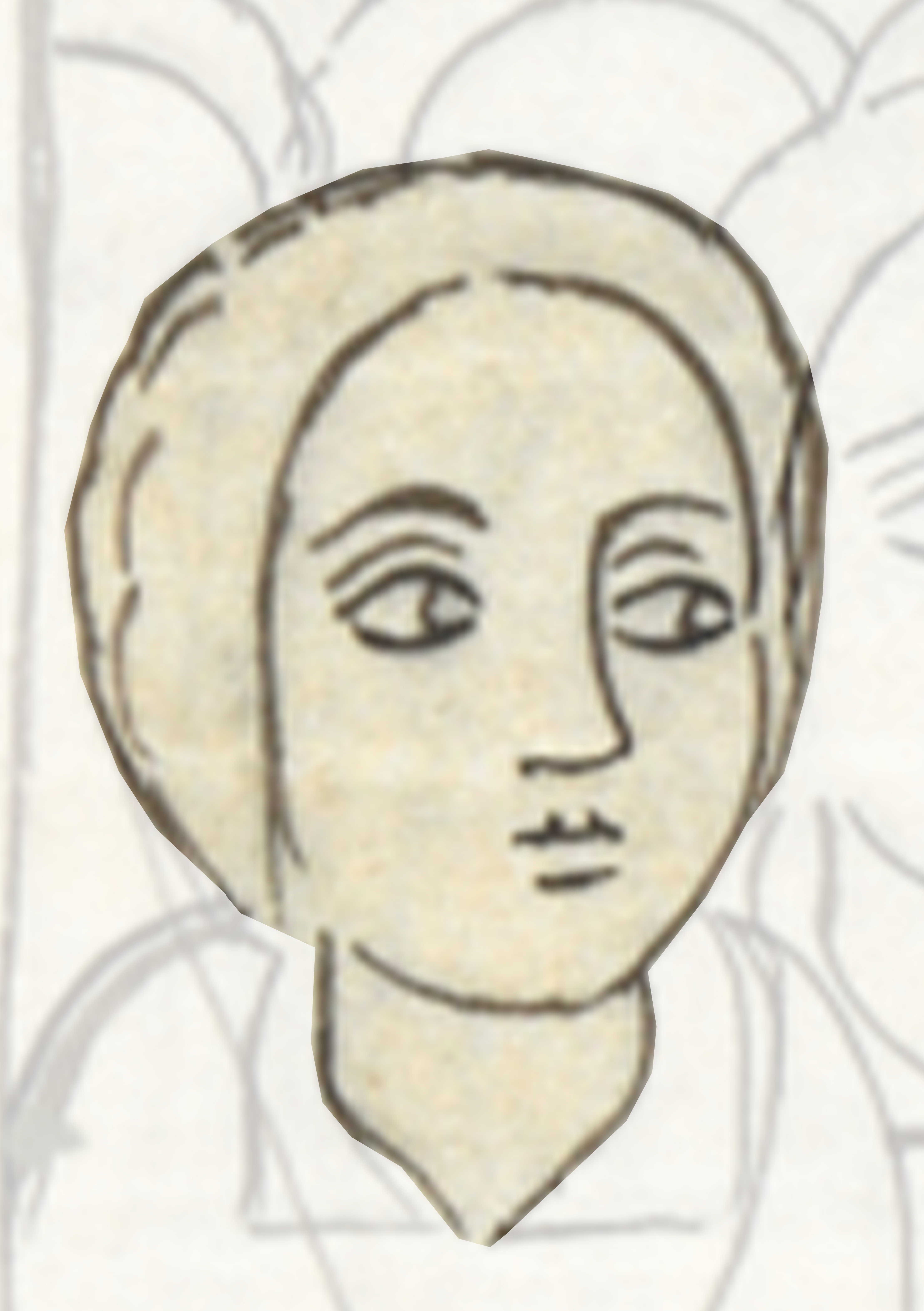 Drawing Of A Woman S Face