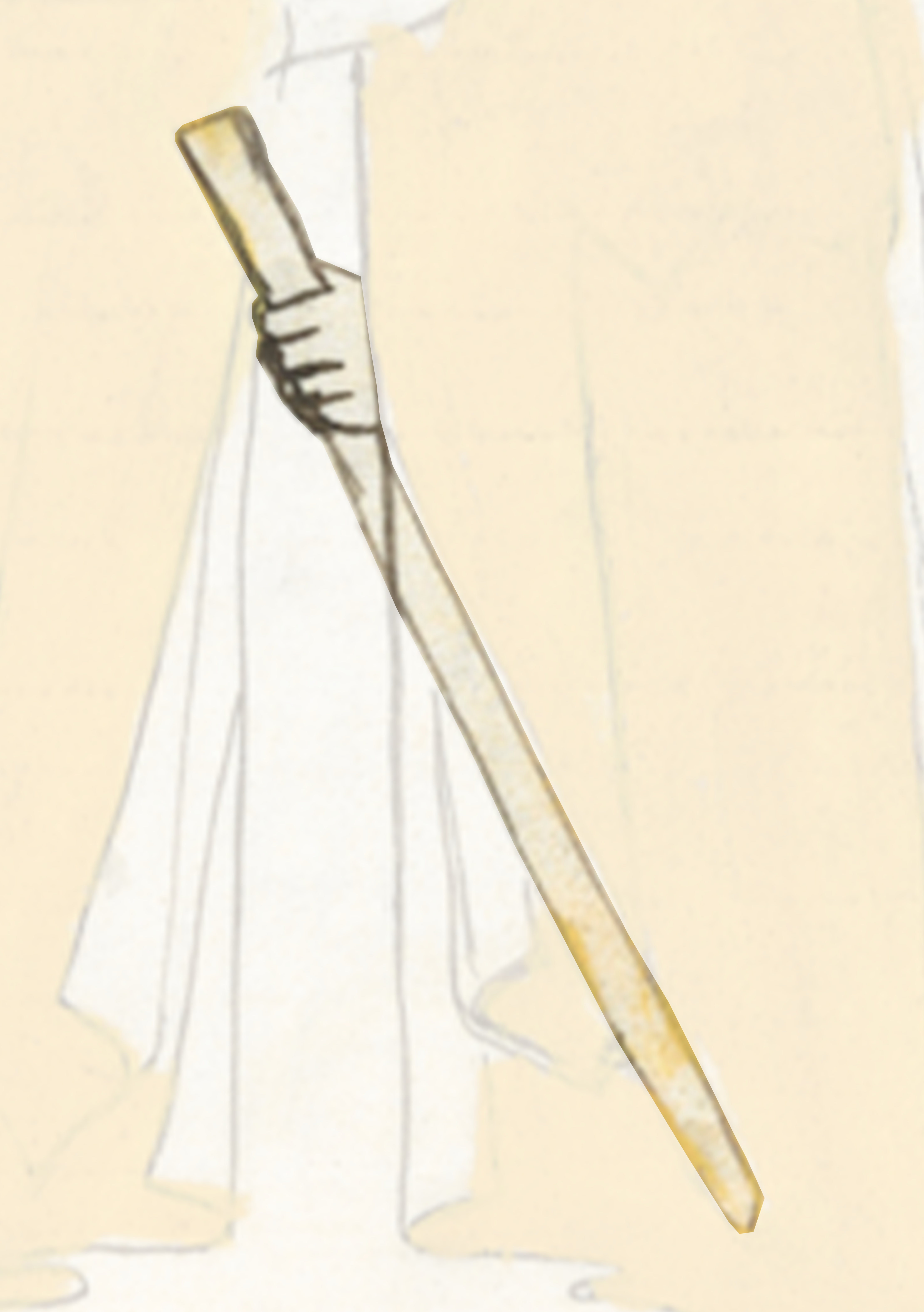 Drawing Of A Man Holding A Knife