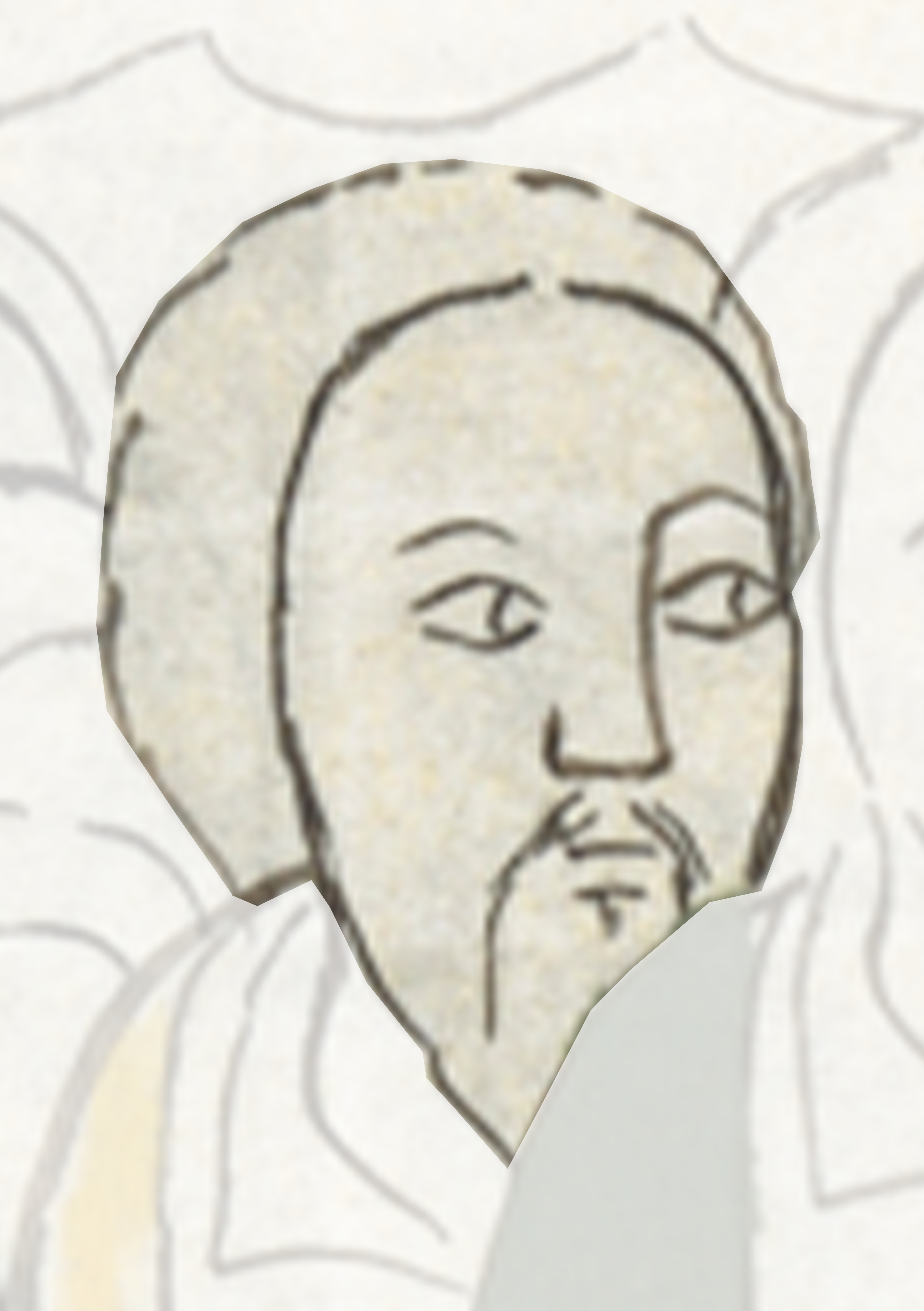 Drawing Of A Man With A Beard