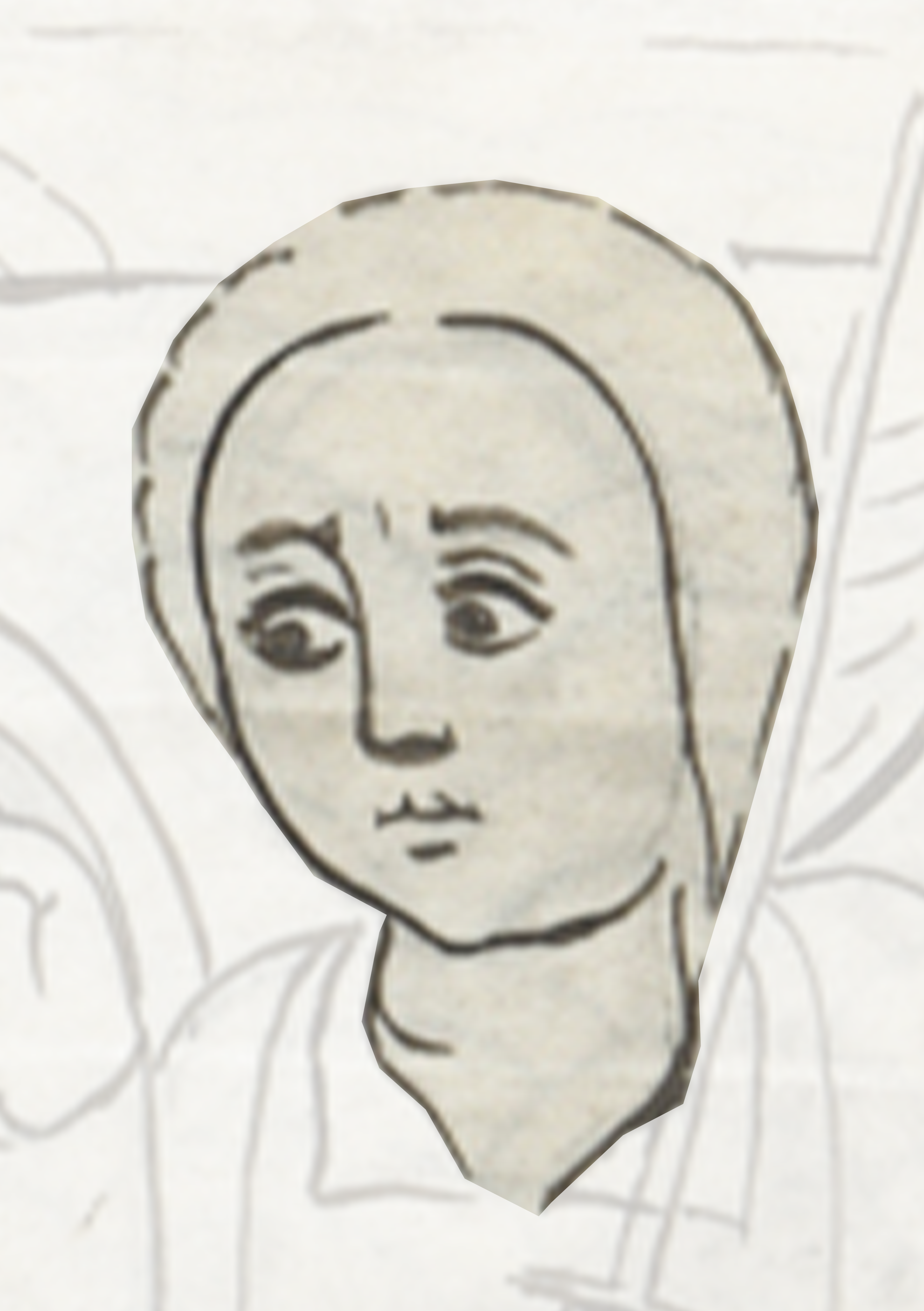 Drawing Of A Woman S Face