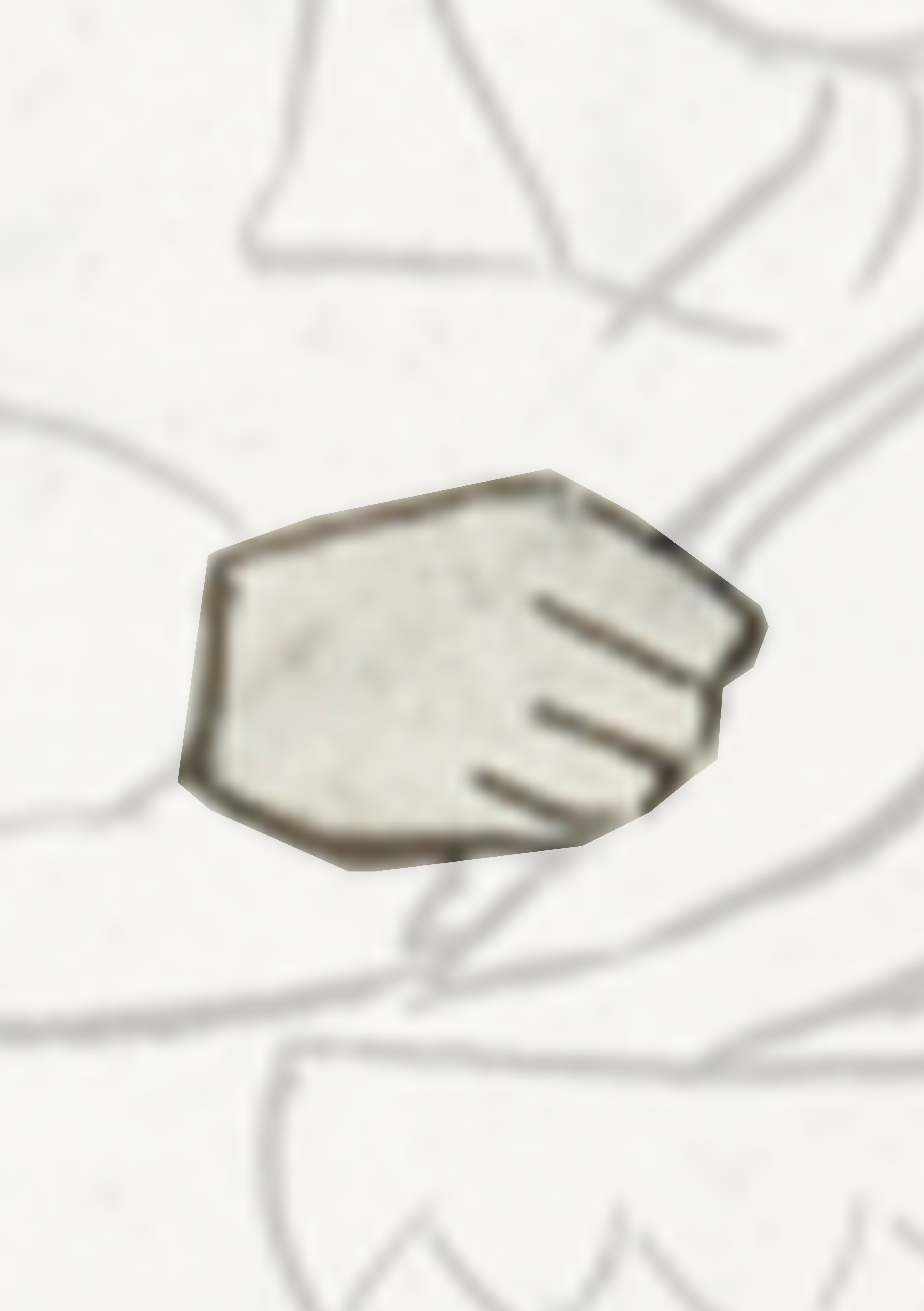 White Object With A Black Object In The Middle