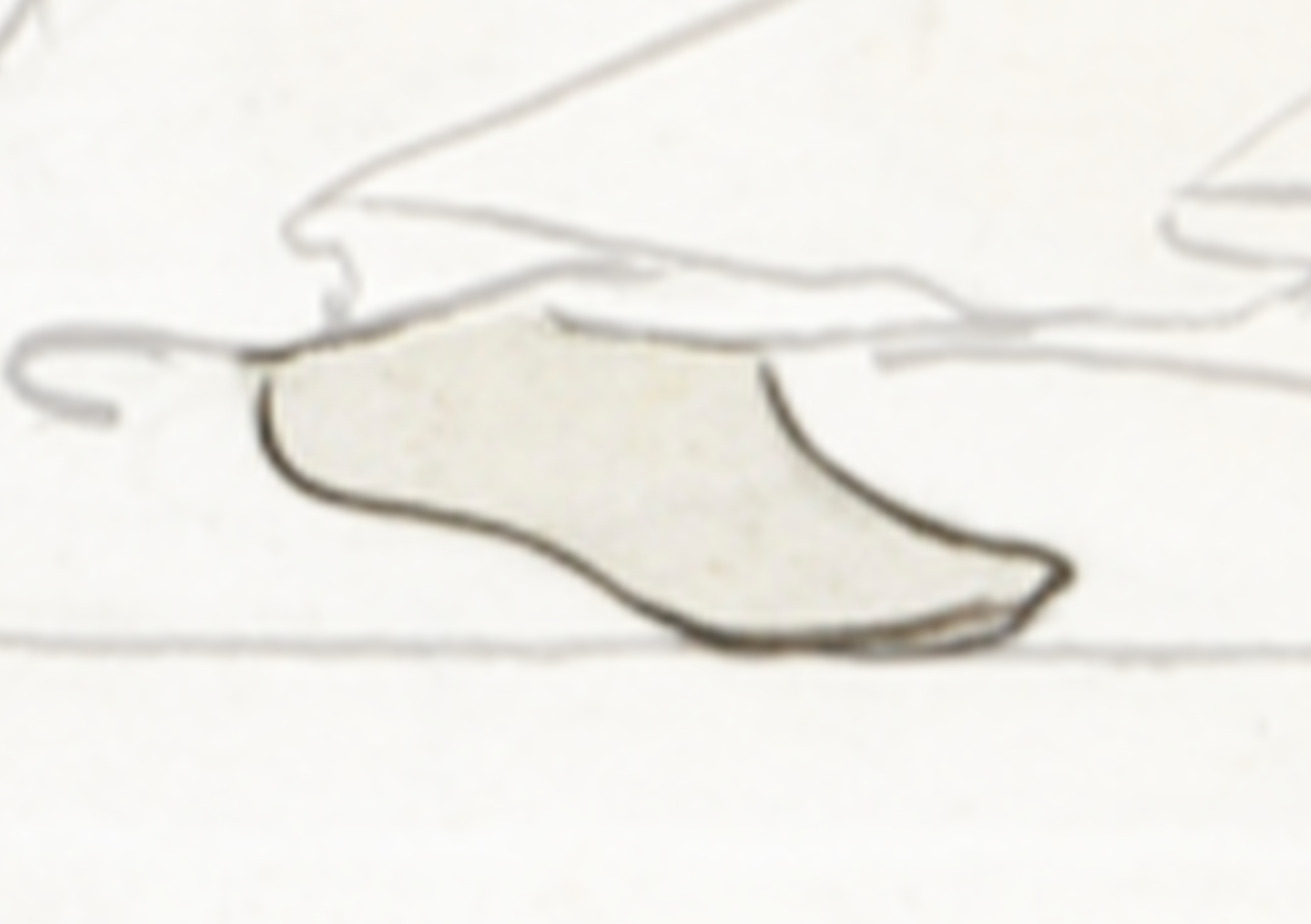 Drawing Of A Person Walking On A Beach
