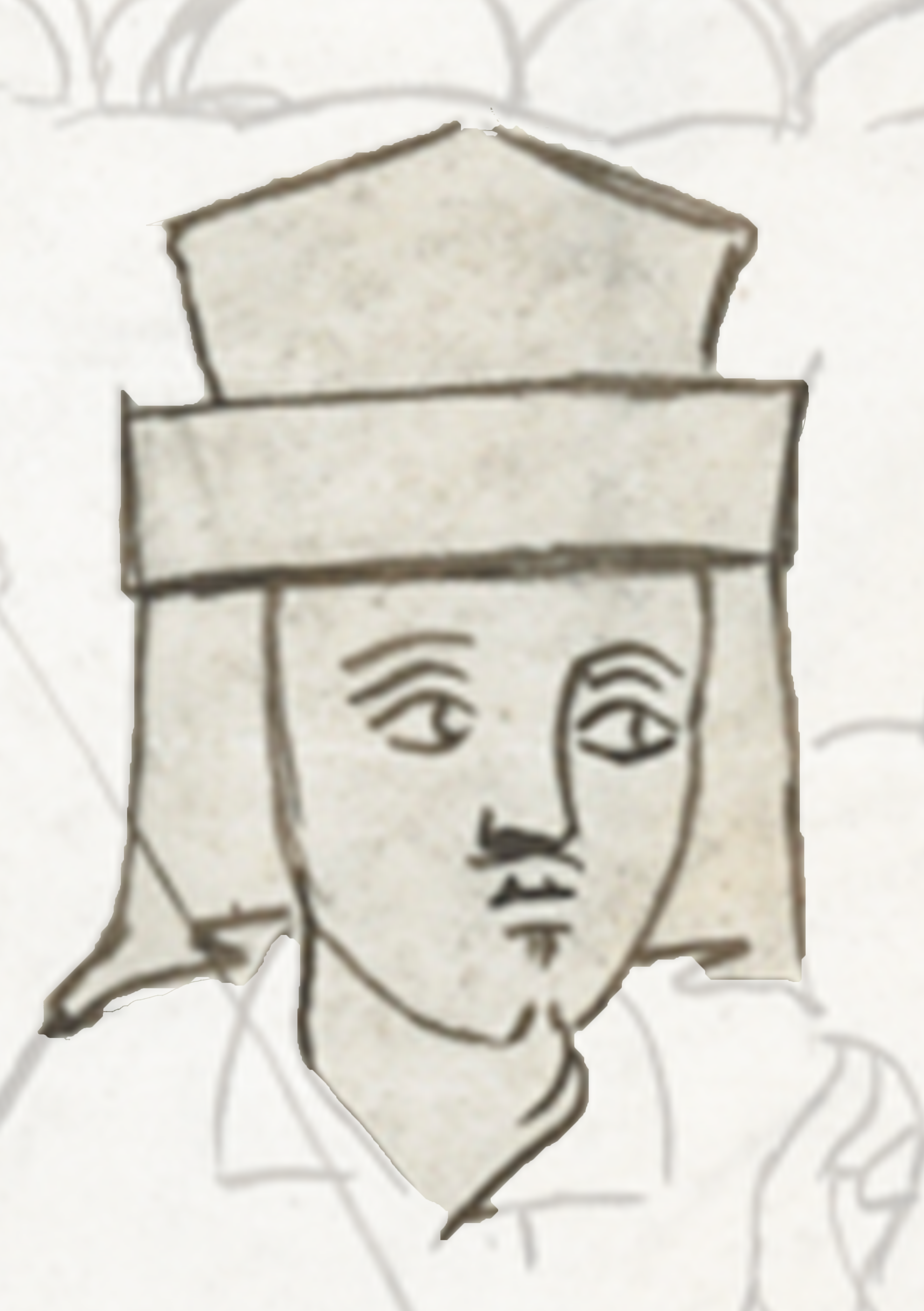 Drawing Of A Man With A Hat On