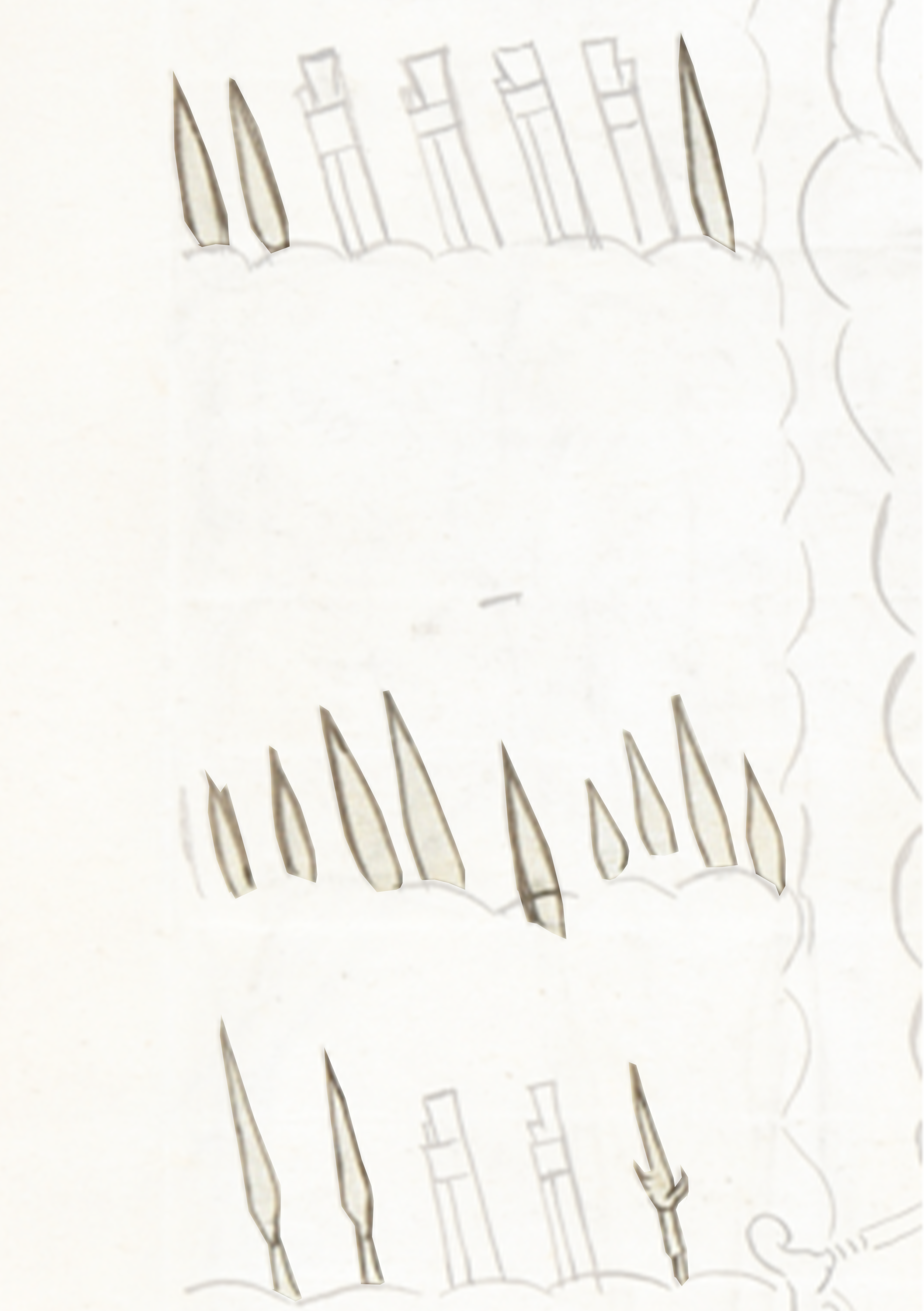 Drawing Of A Bunch Of Flowers