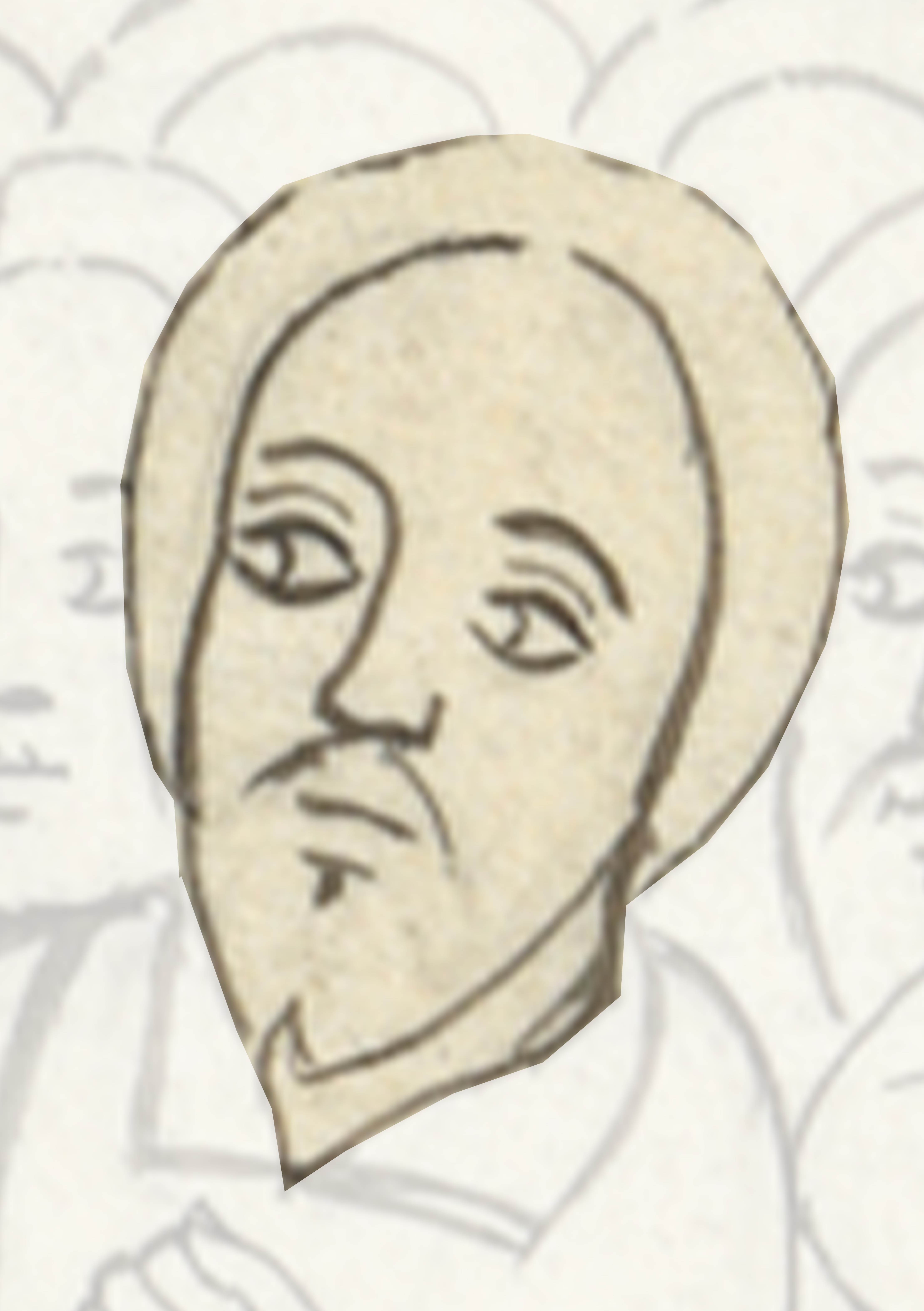 Drawing Of A Man With A Beard