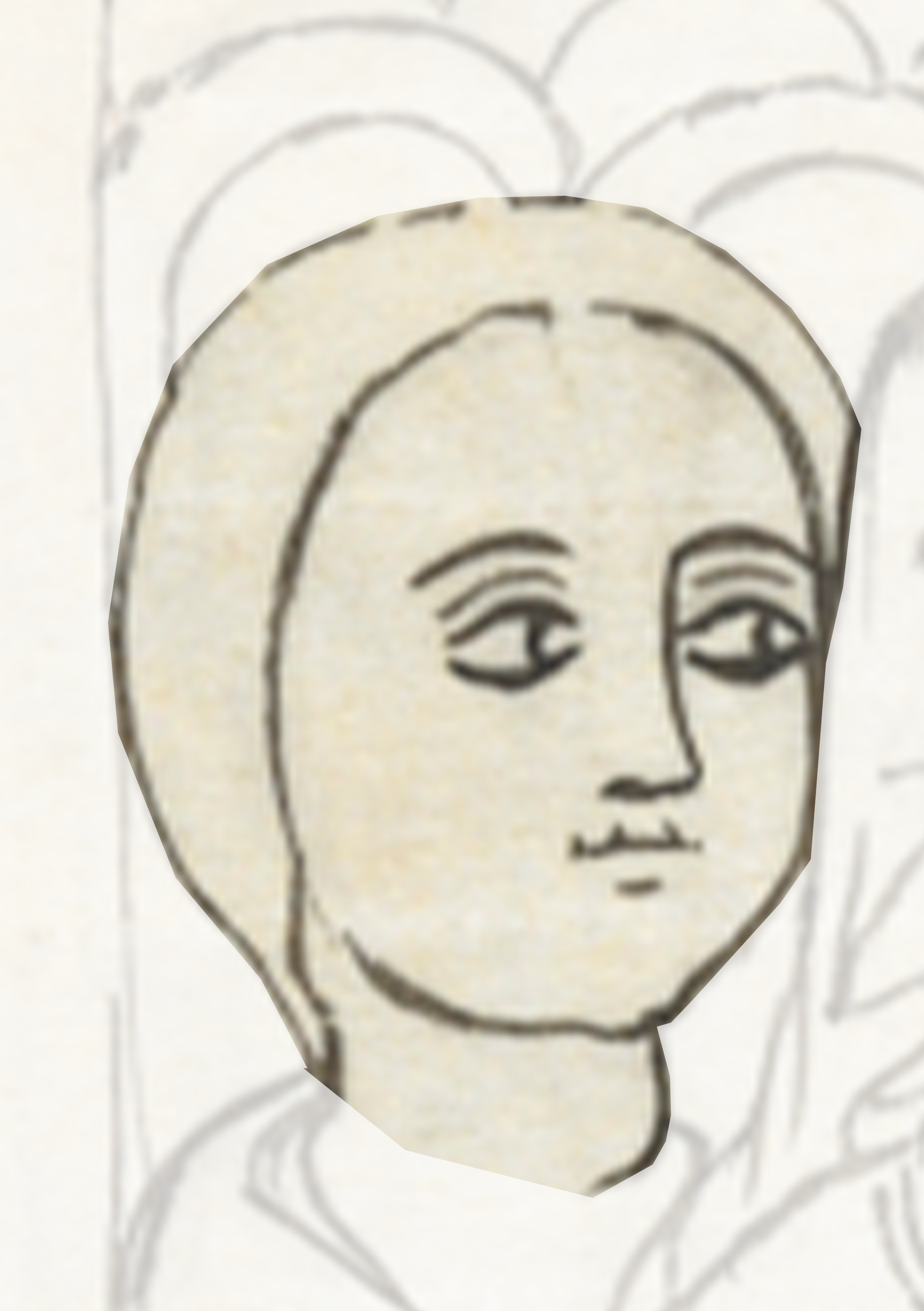 Drawing Of A Woman S Face