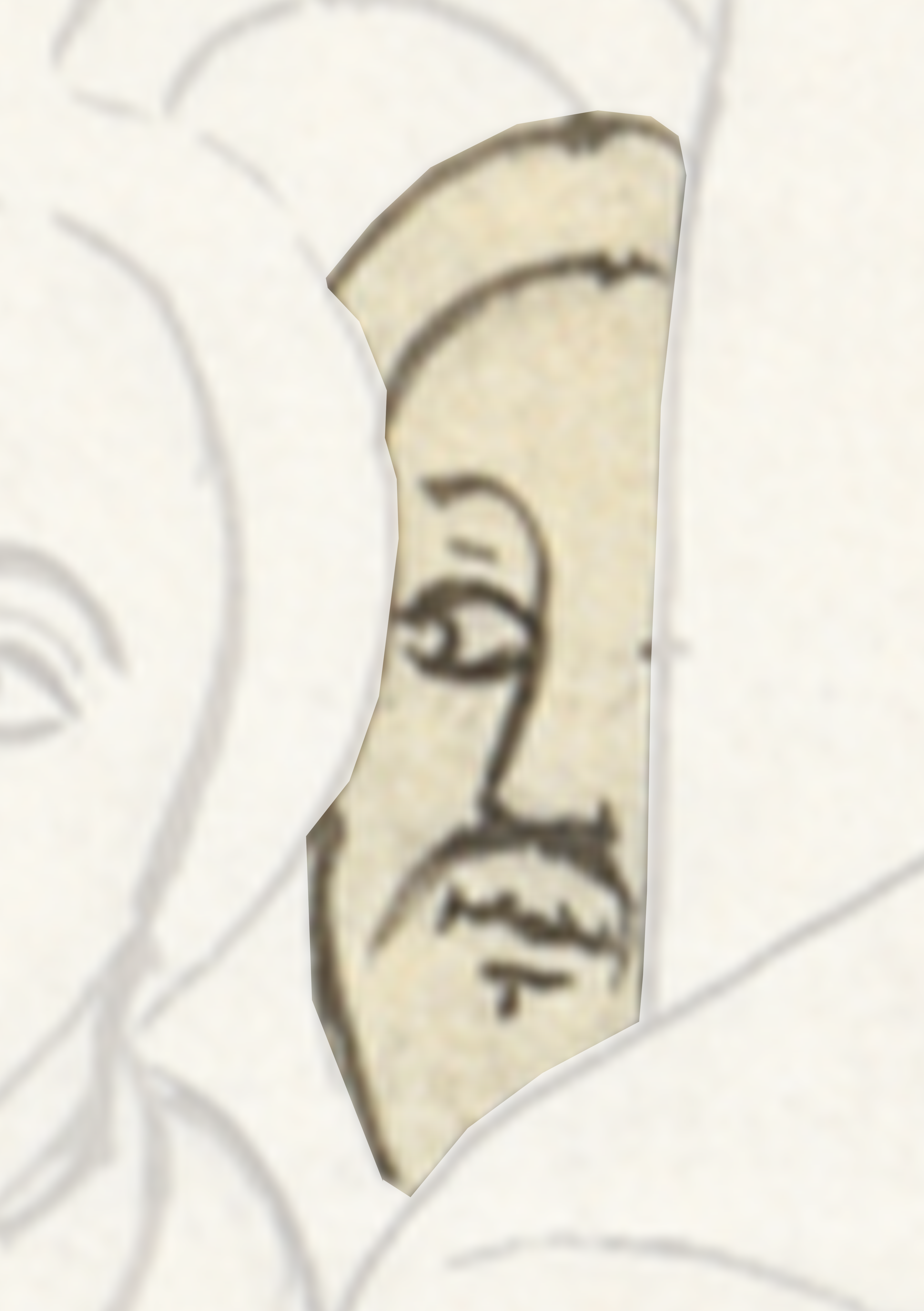 Drawing Of A Man With A Beard