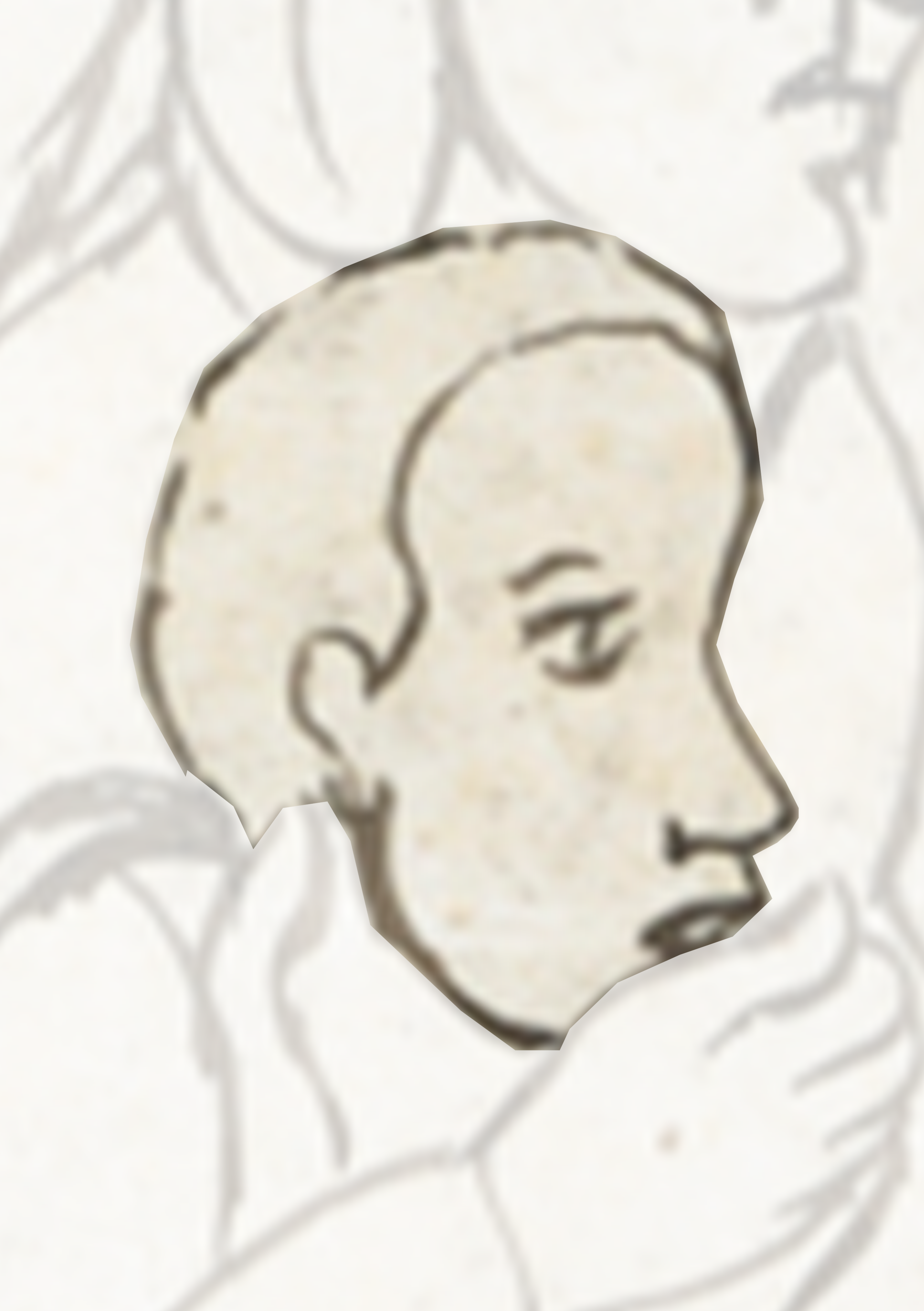 Drawing Of A Man S Face