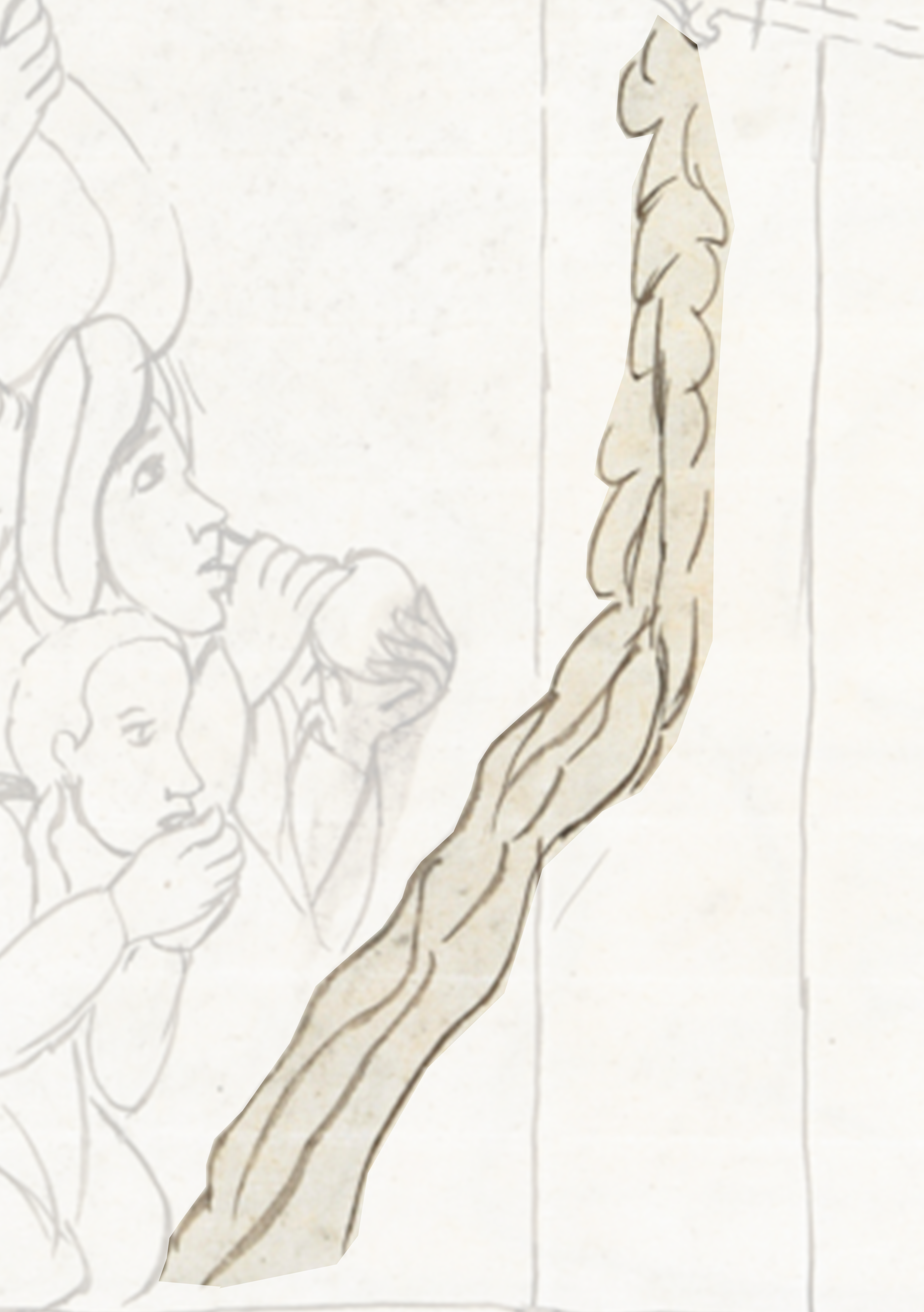 Drawing Of A Man With A Sword