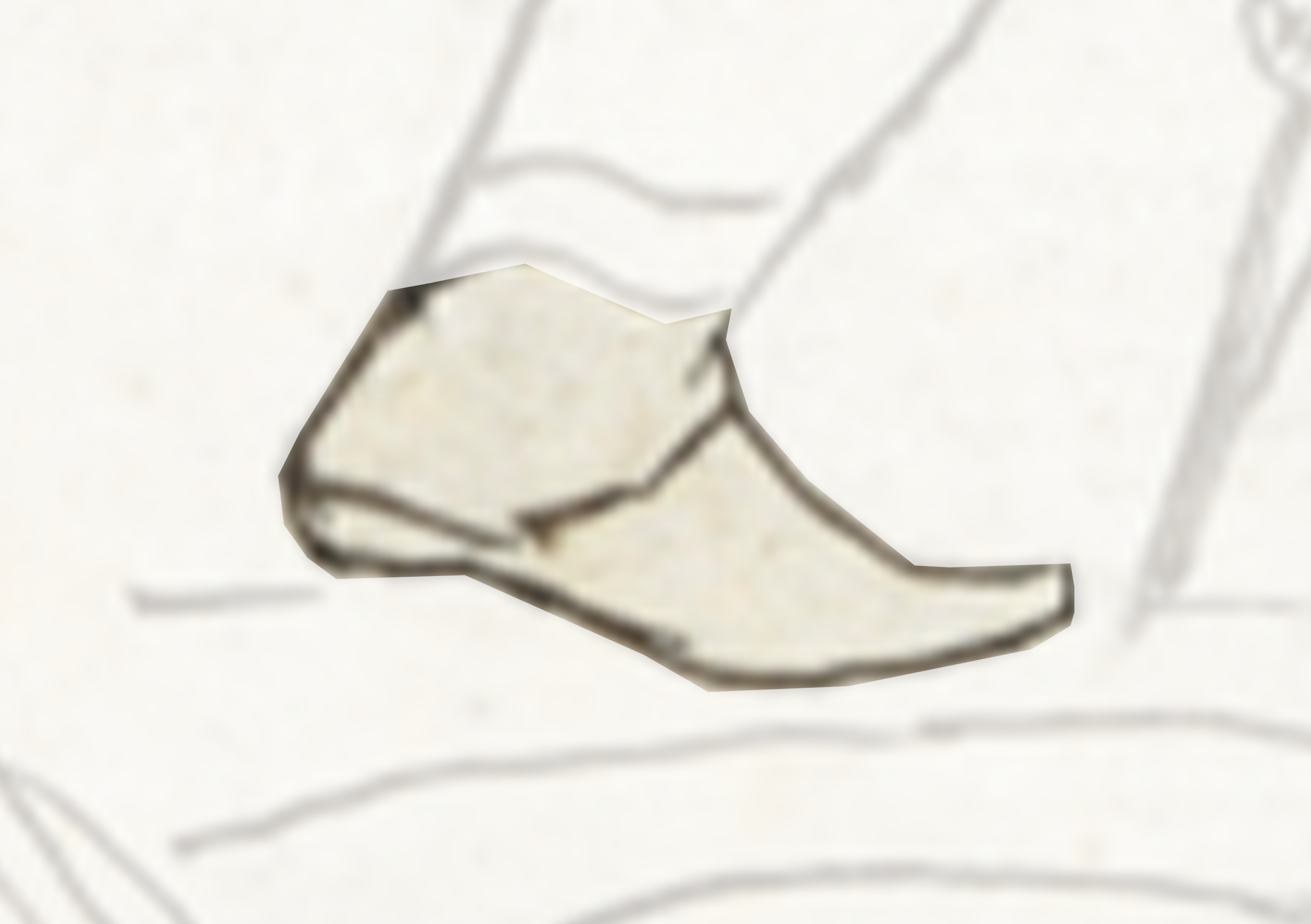 Drawing Of A Hand Holding A Piece Of Paper