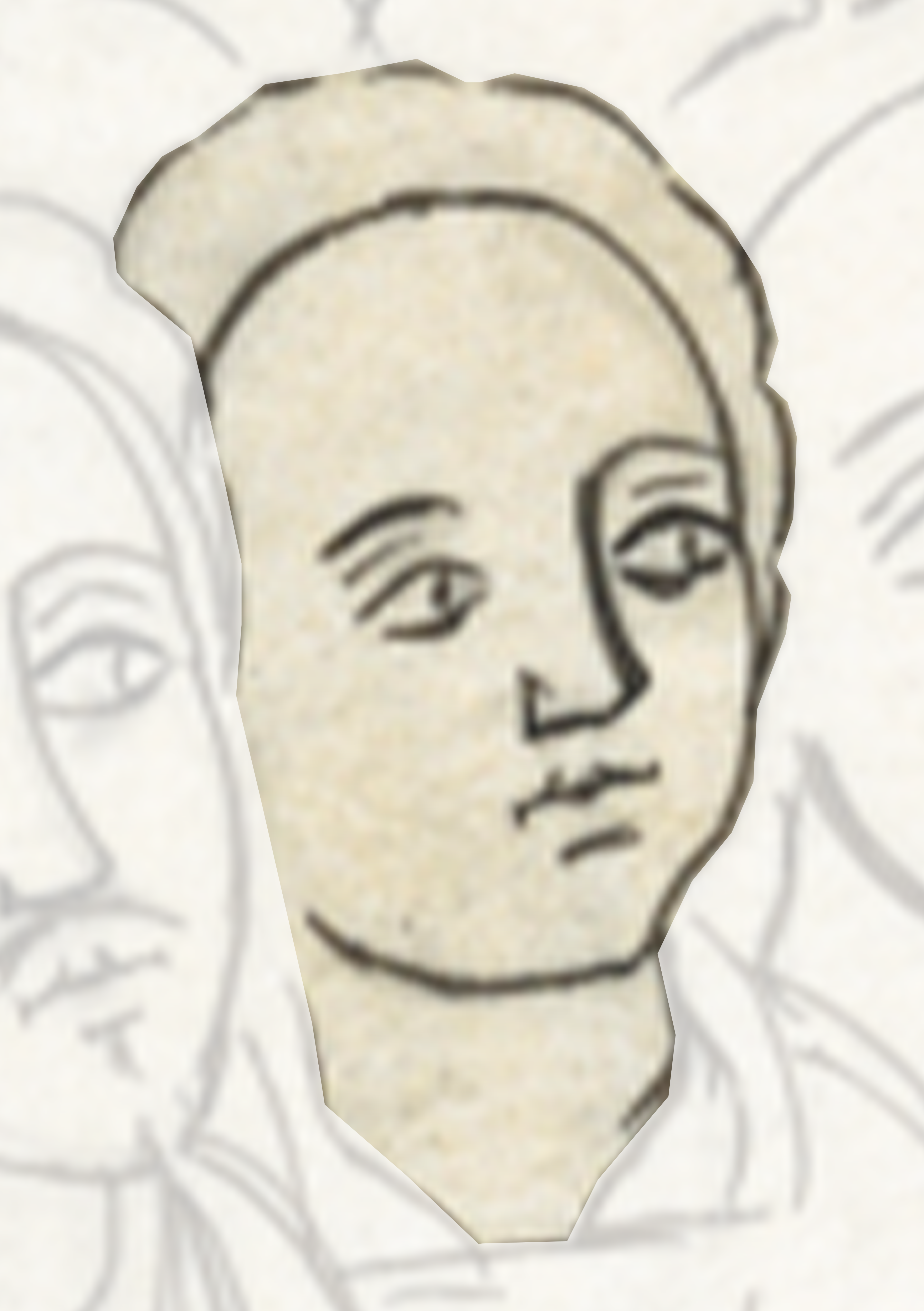 Drawing Of A Man S Face