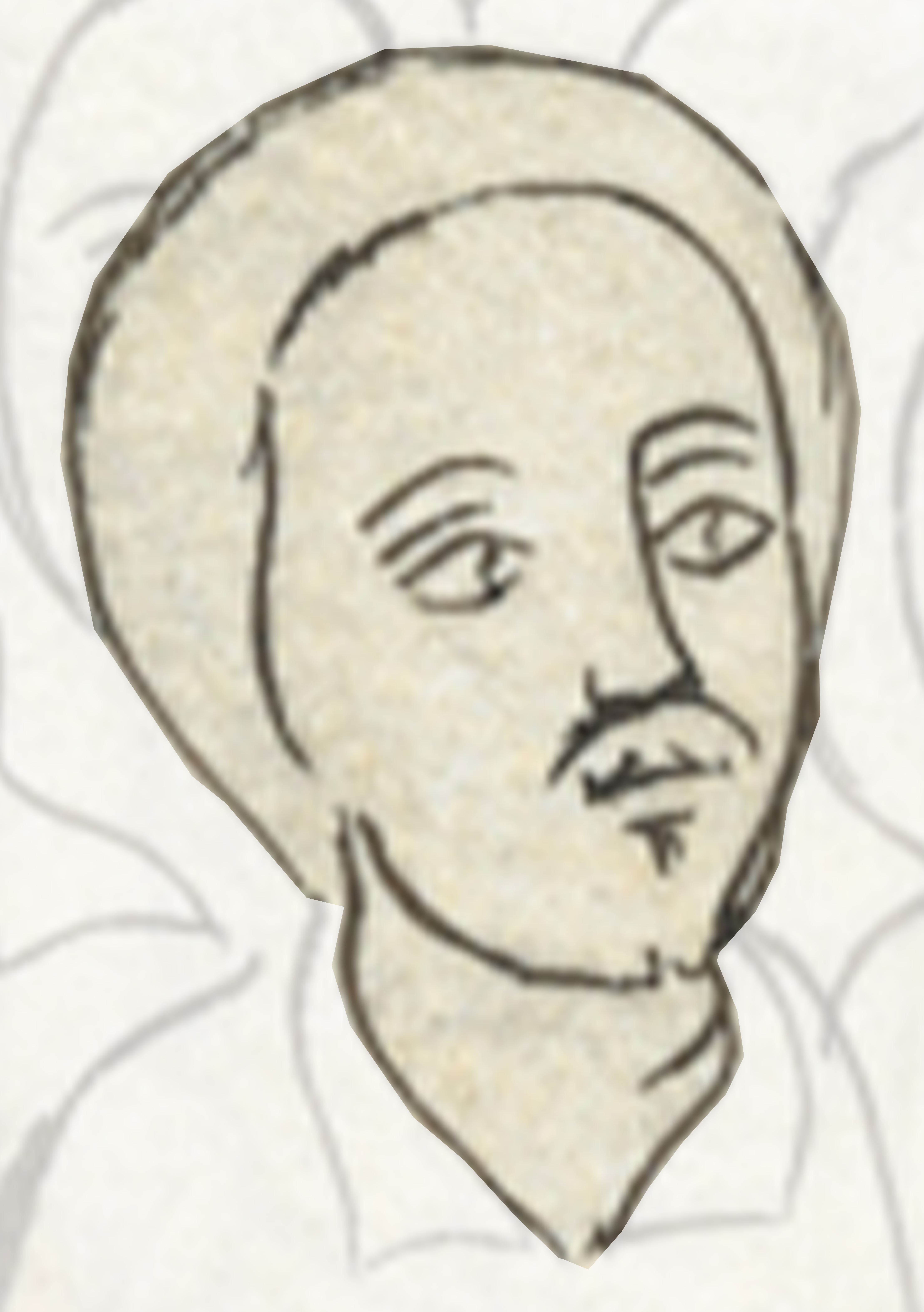 Drawing Of A Man With A Mustache