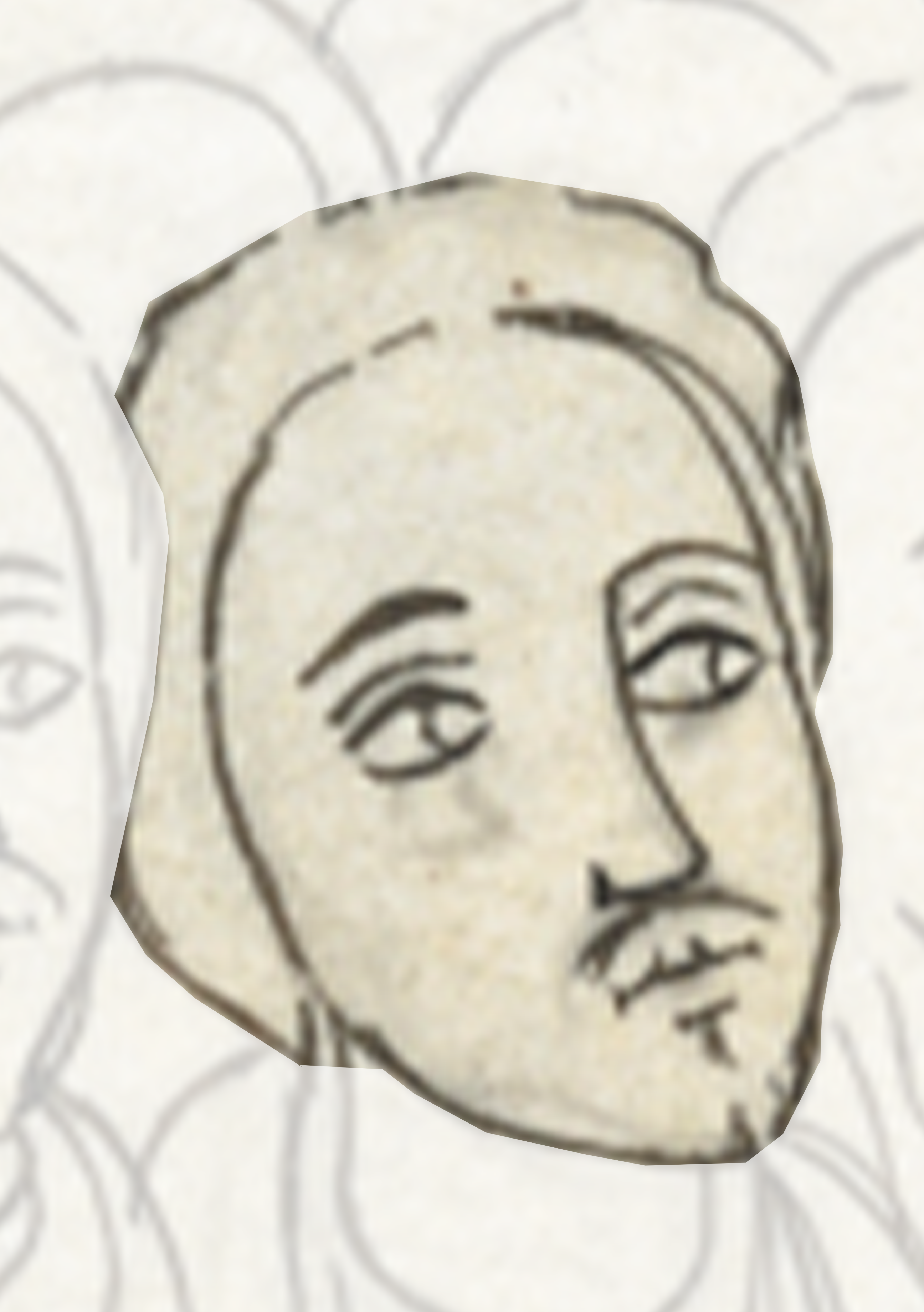 Drawing Of A Man S Face