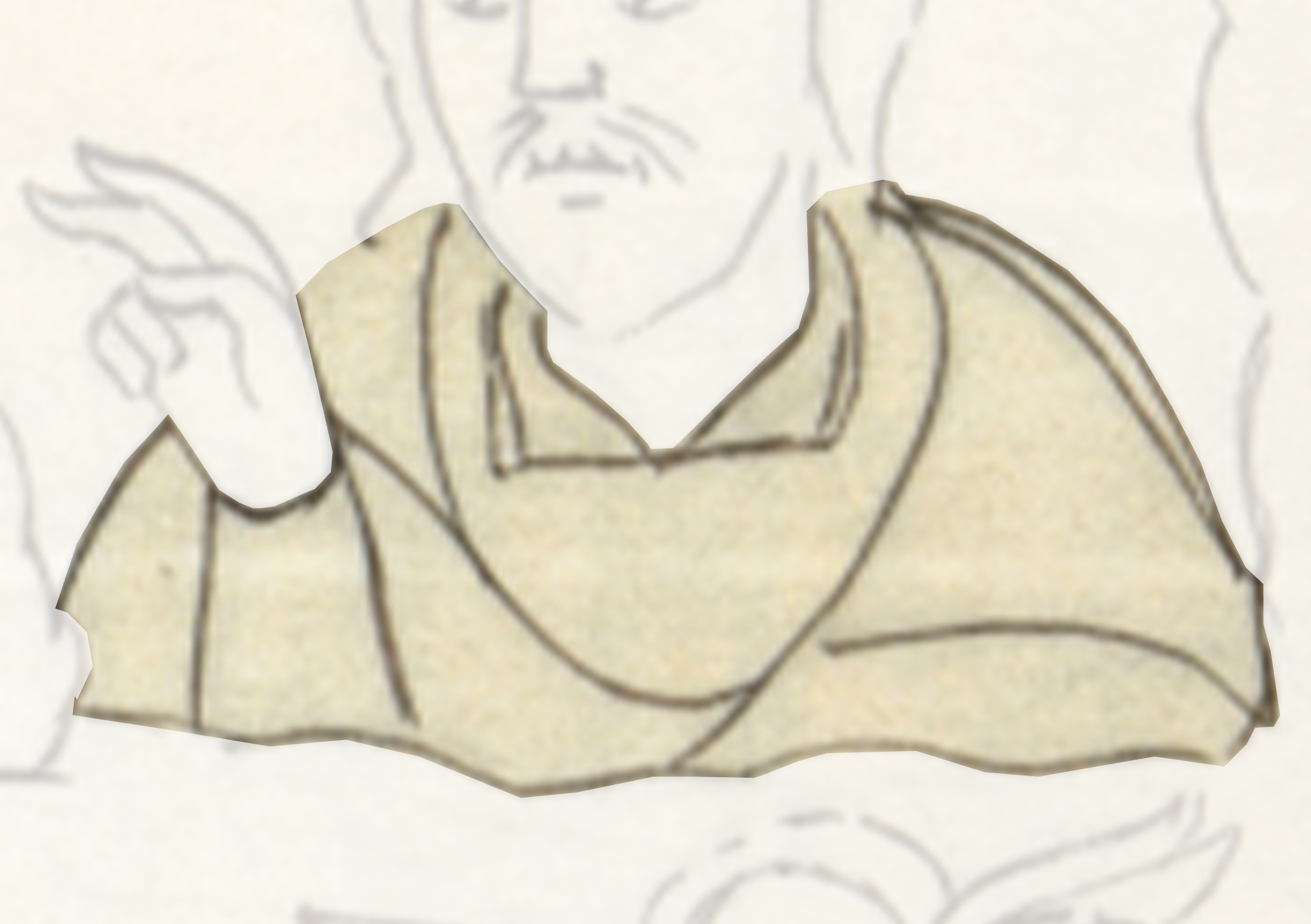 Drawing Of A Man With A Beard
