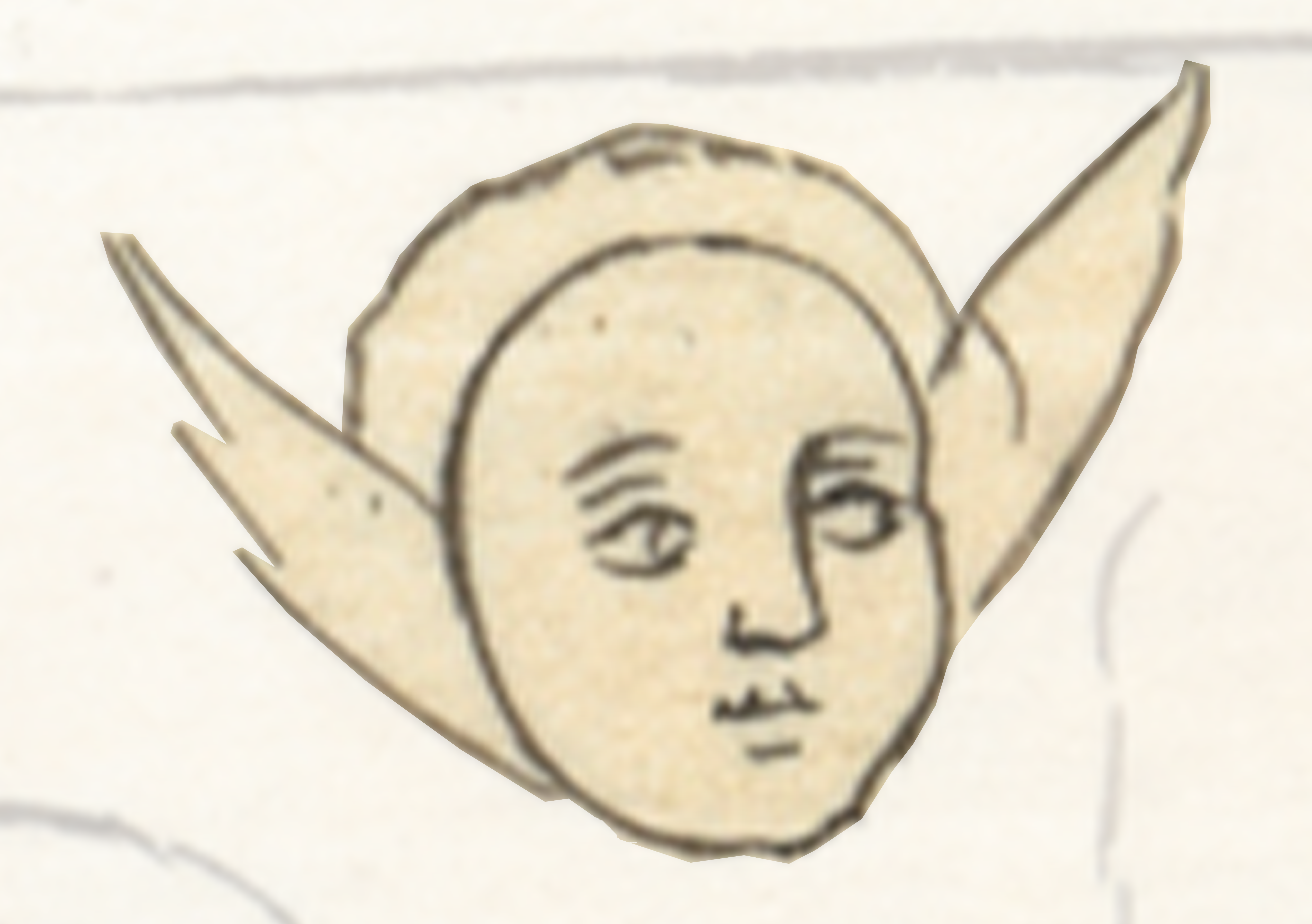 Drawing Of A Man With A Beard