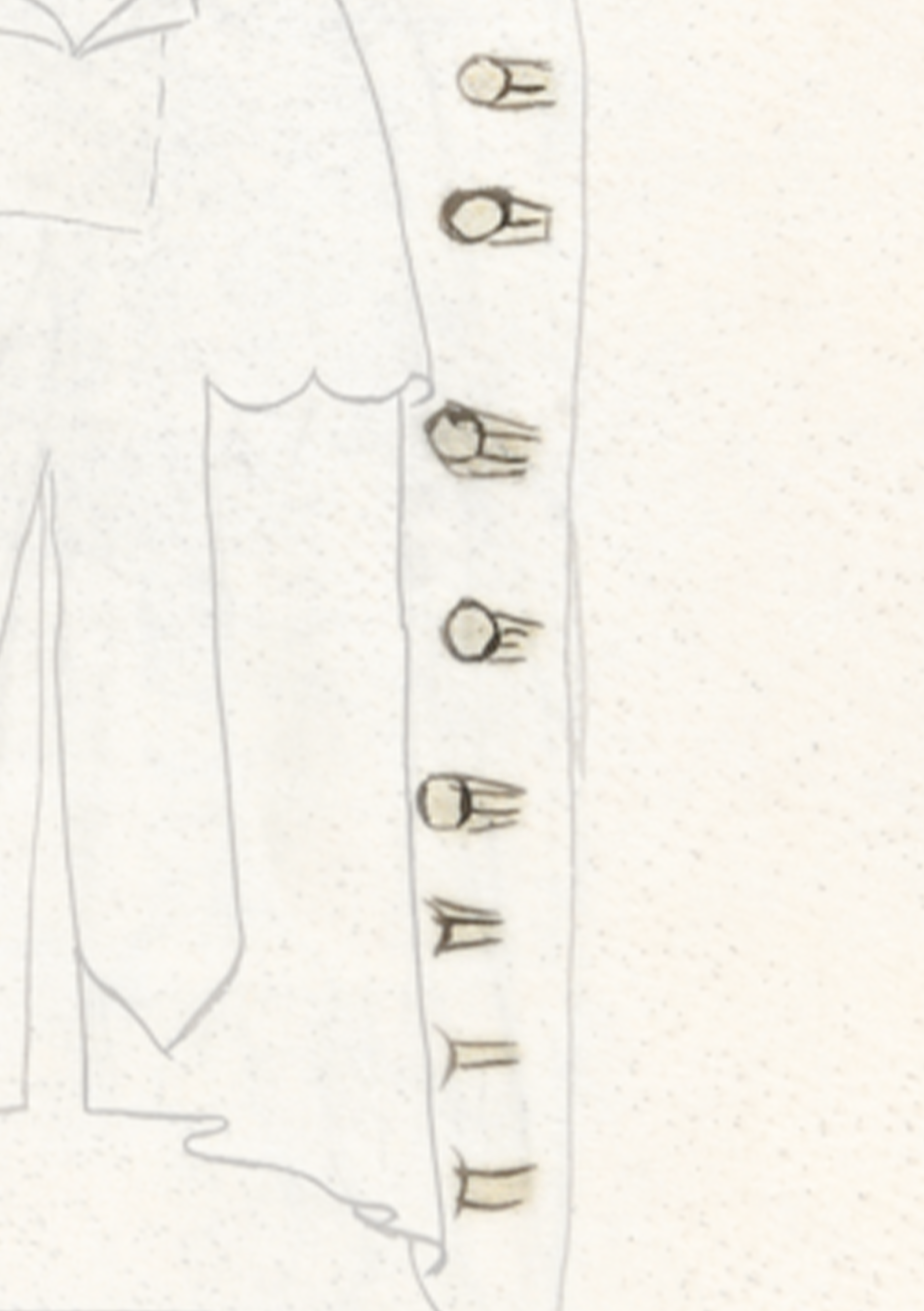 Drawing Of A Man In A Suit