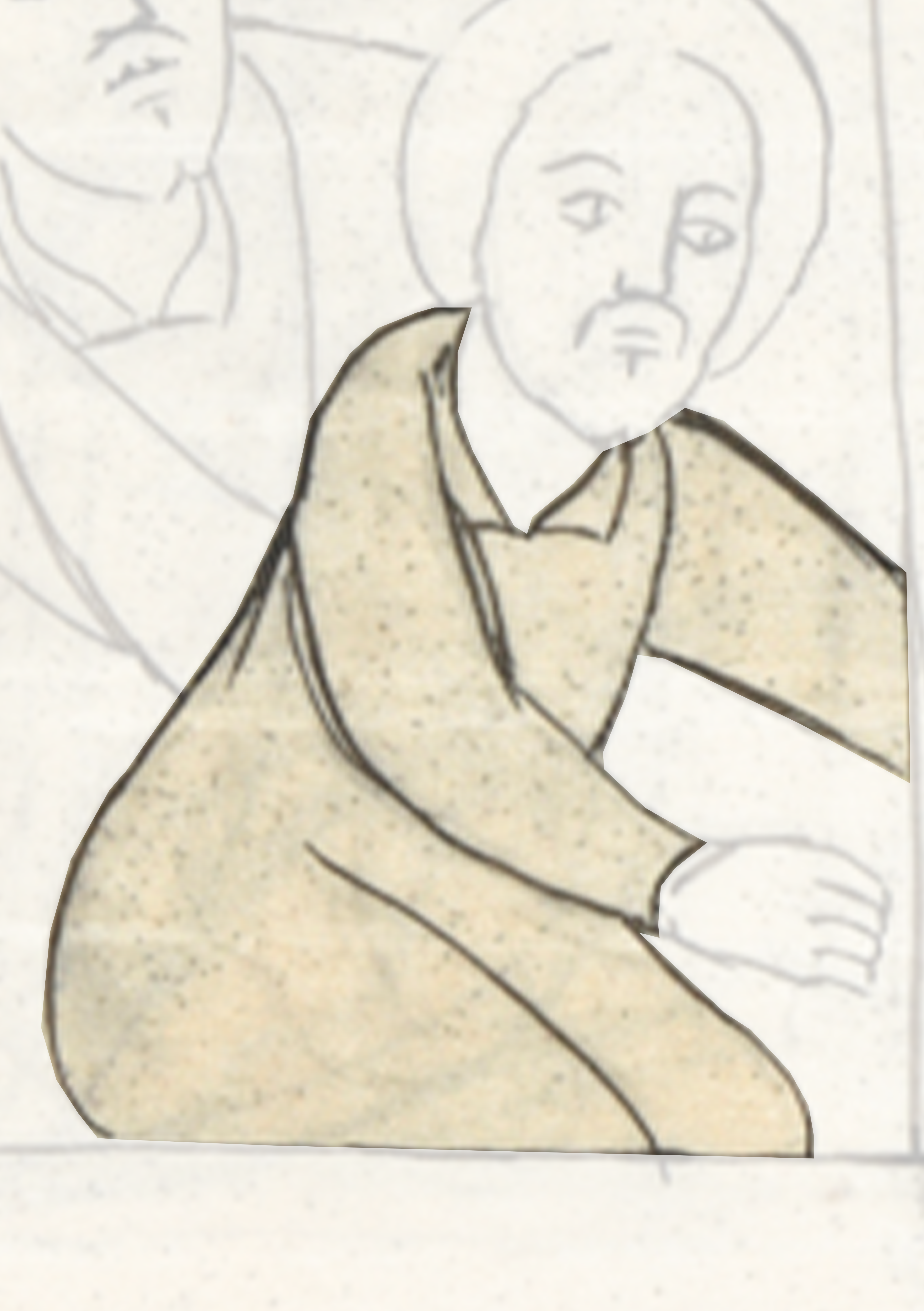 Drawing Of A Man In A Suit
