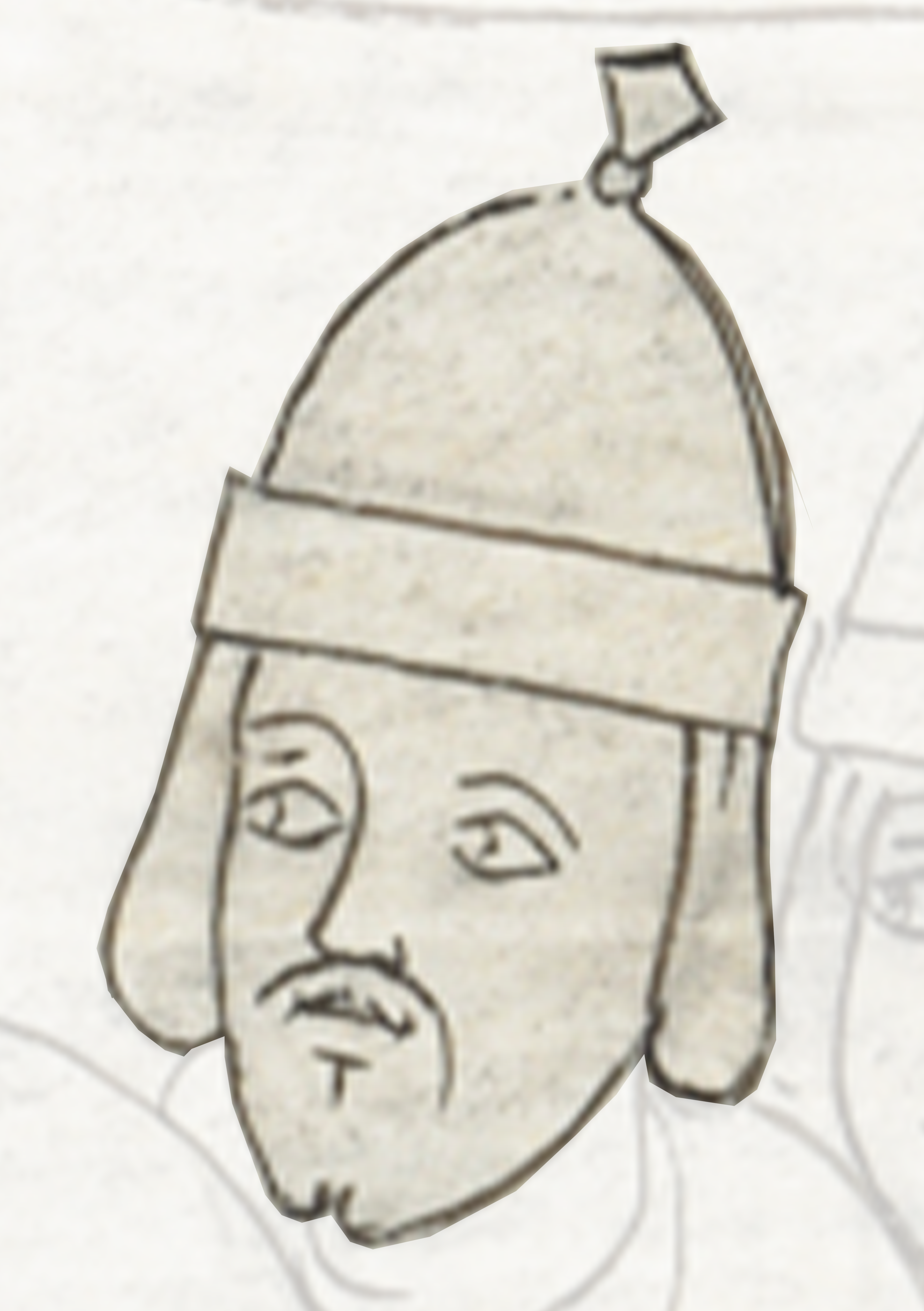 Drawing Of A Man With A Hat On