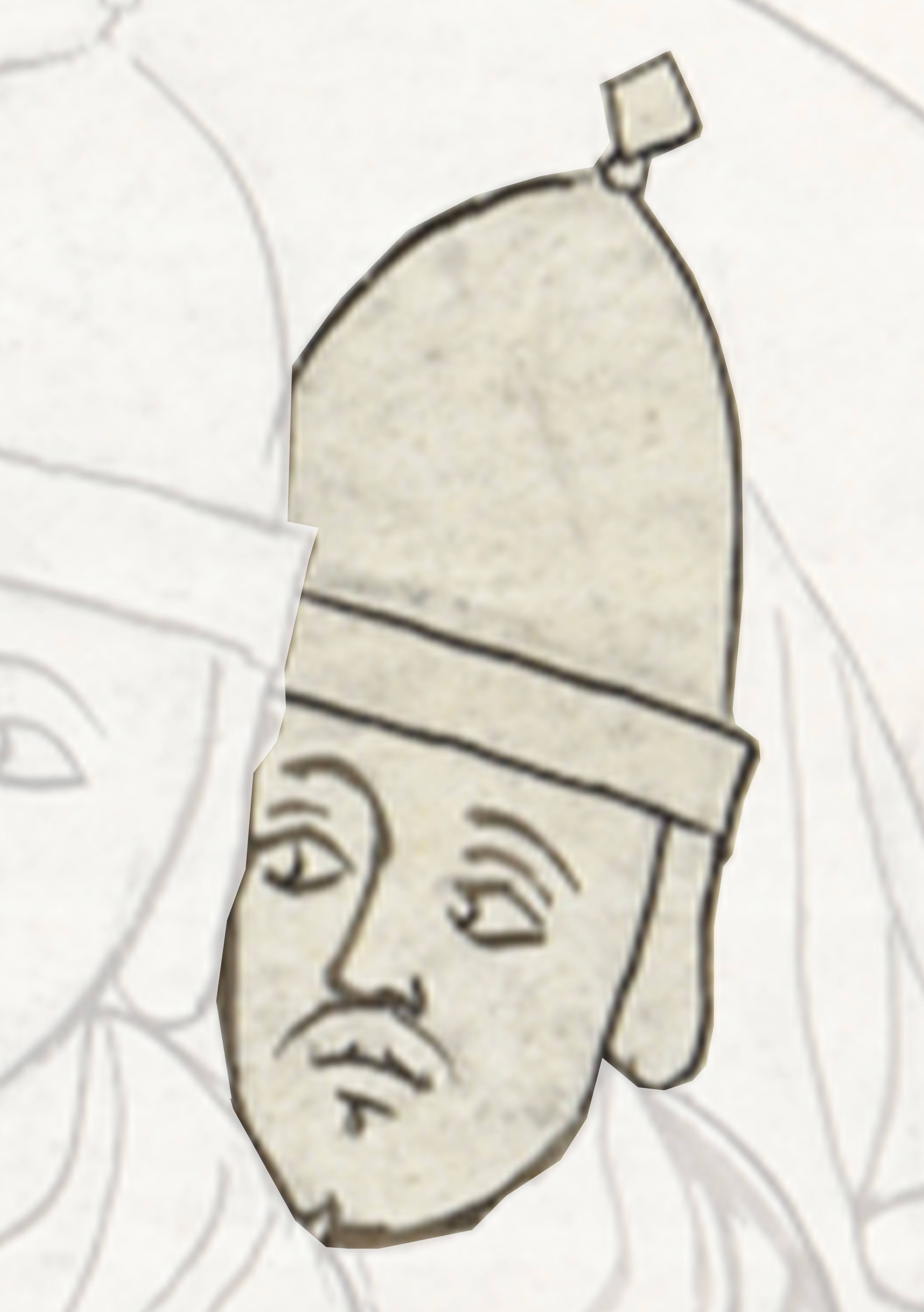 Drawing Of A Man With A Hat On
