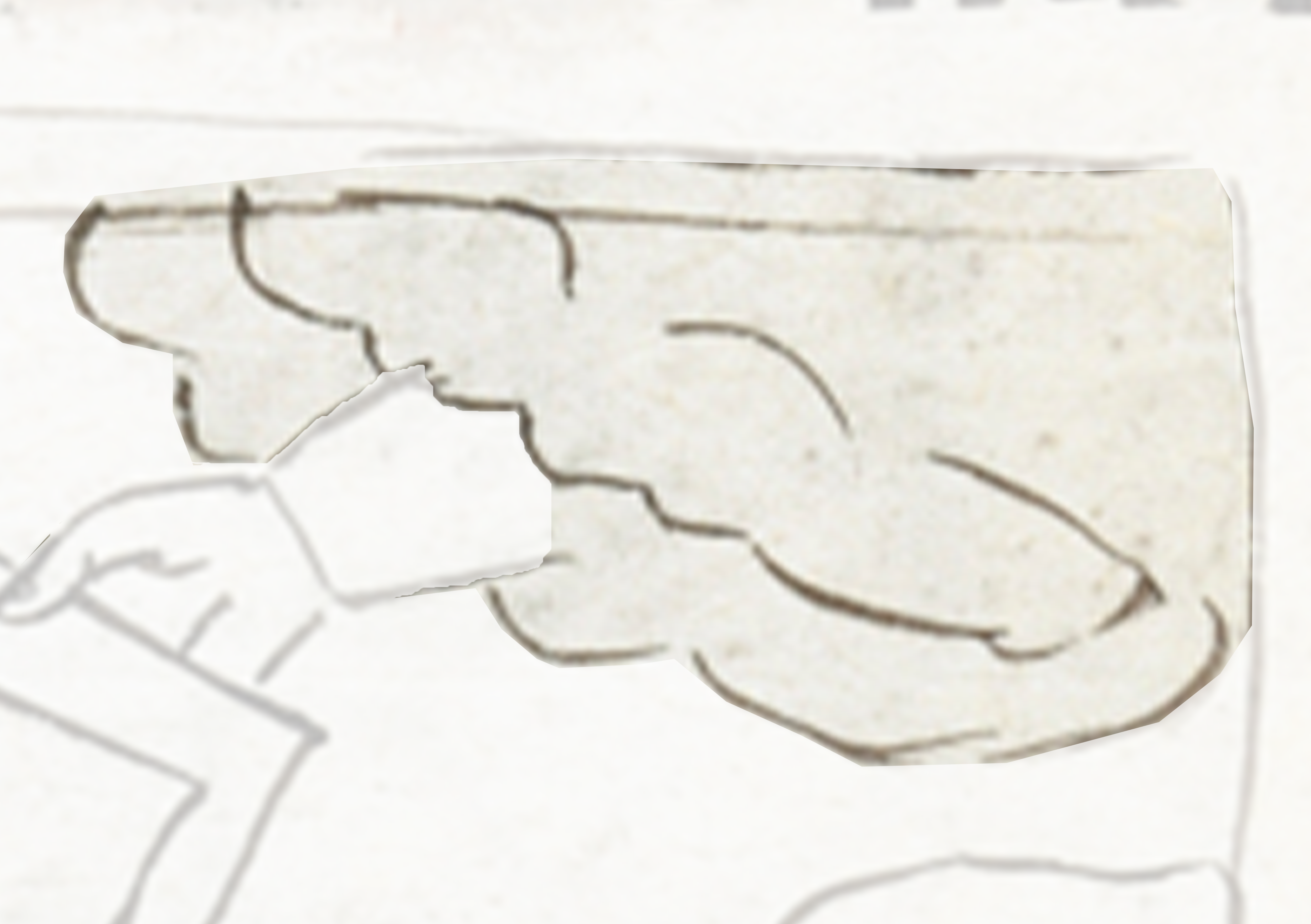 Drawing Of A Man With A Hat And A Tie
