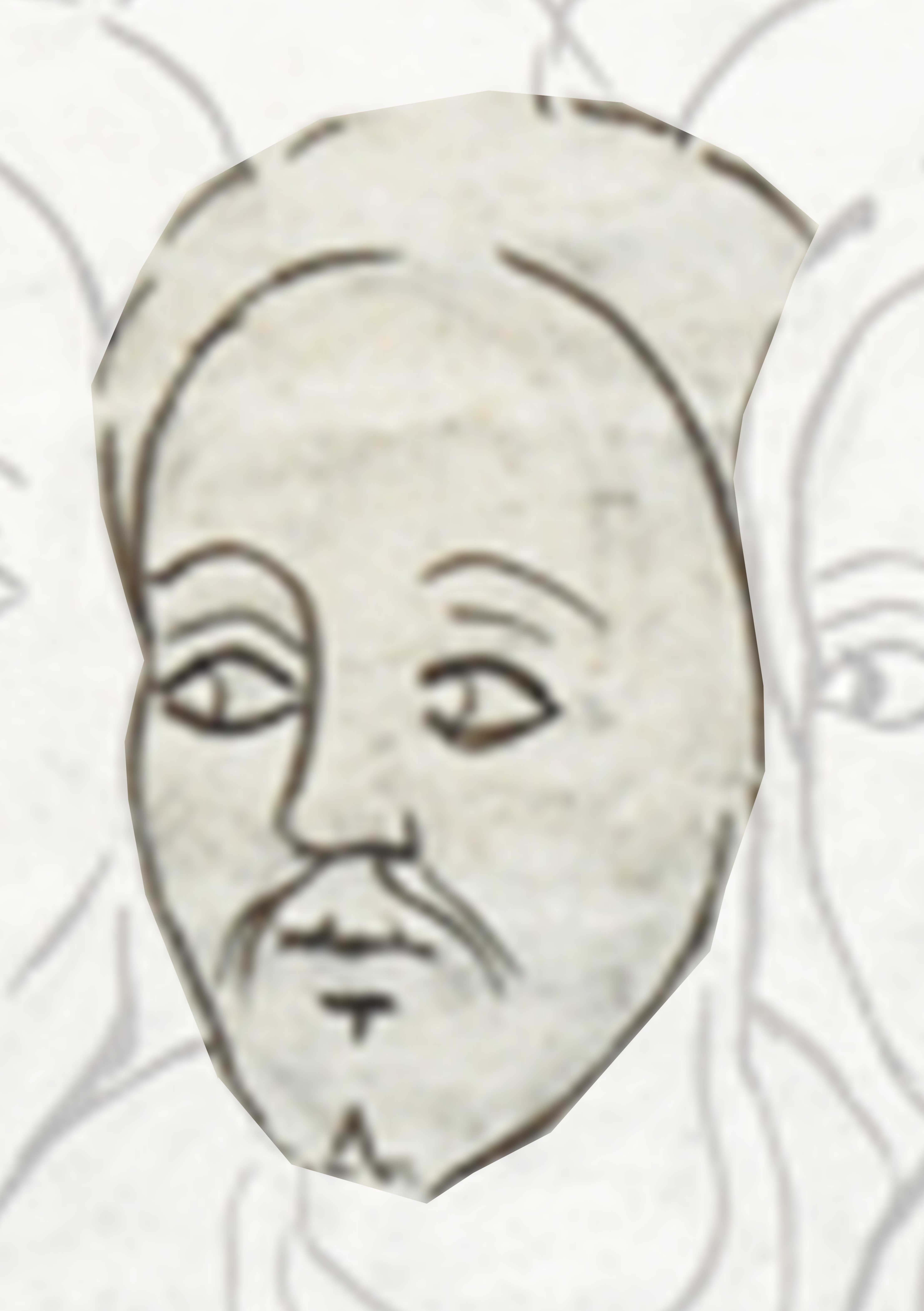 Drawing Of A Man S Face